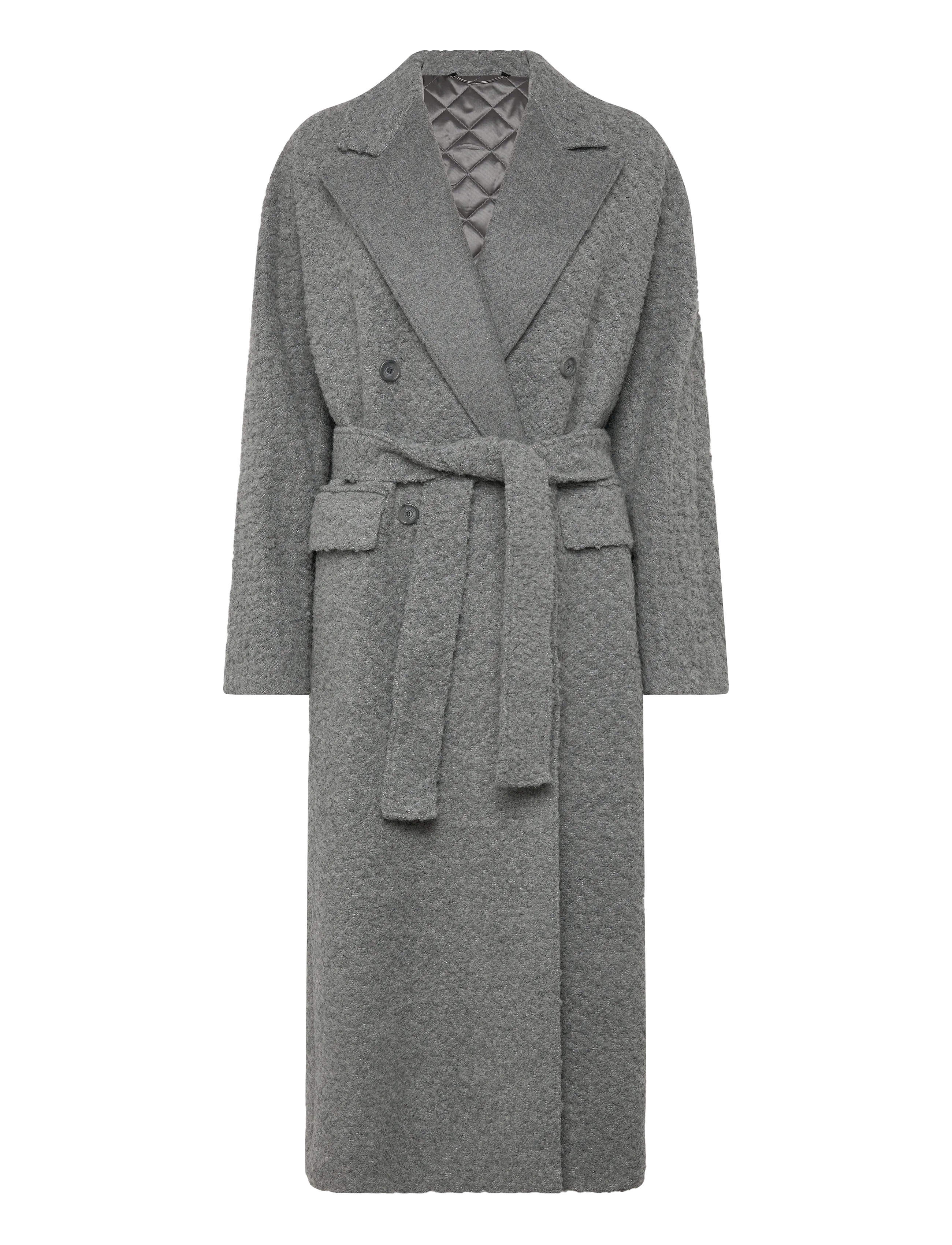 BOSS Capady, 40, Coats, Grau - Wool Frauen
