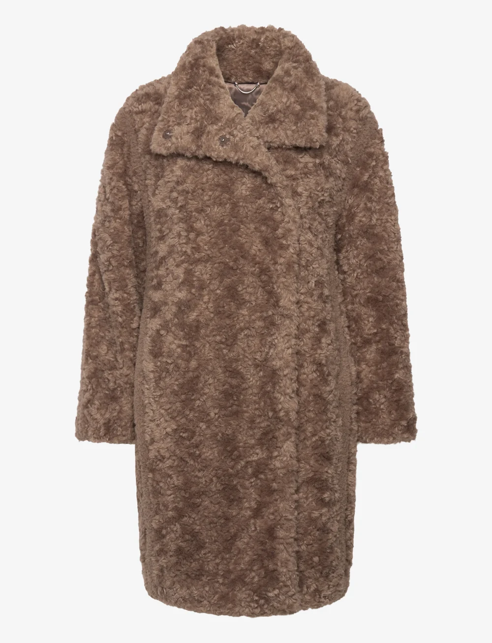 BOSS - Citeddy - uldfrakker - open brown - 0