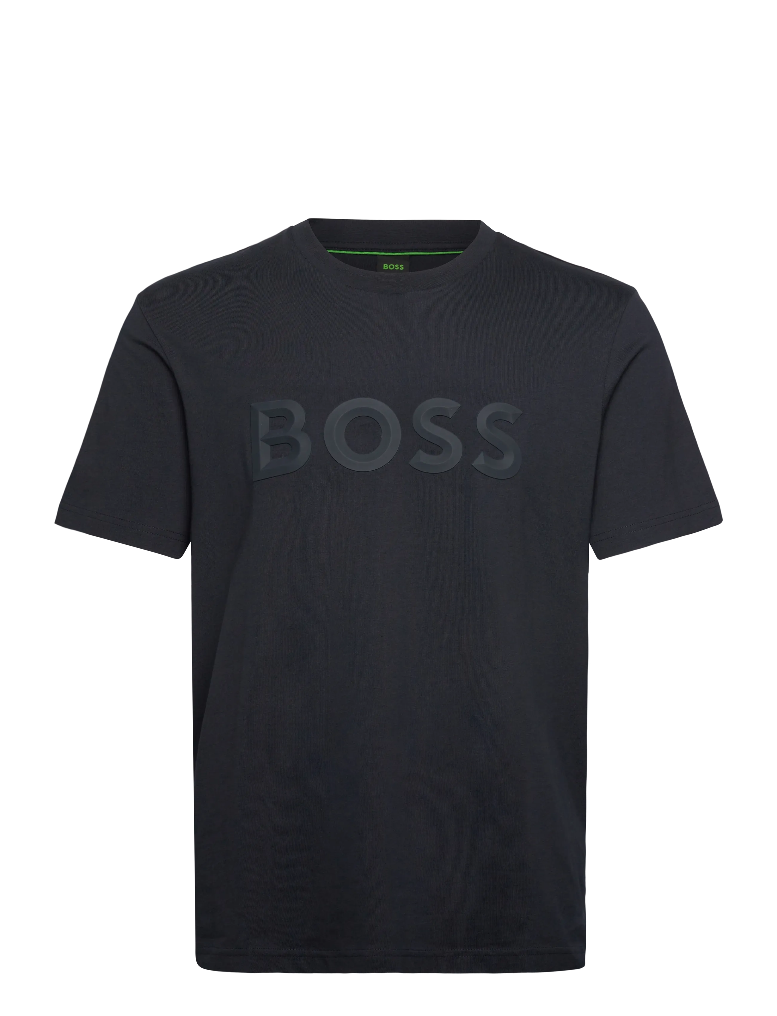 BOSS - Tee Iconic Zone - short-sleeved t-shirts - dark blue - 0