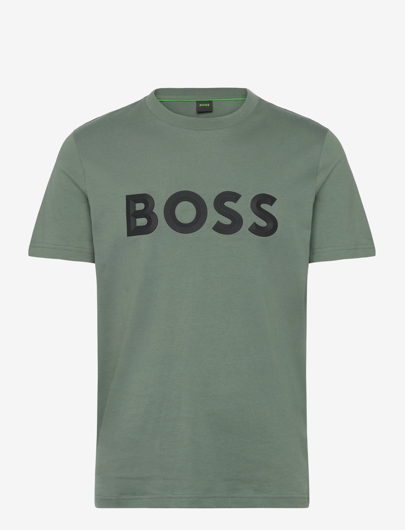 BOSS Tee Iconic Zone - T-shirts - OPEN GREEN / green