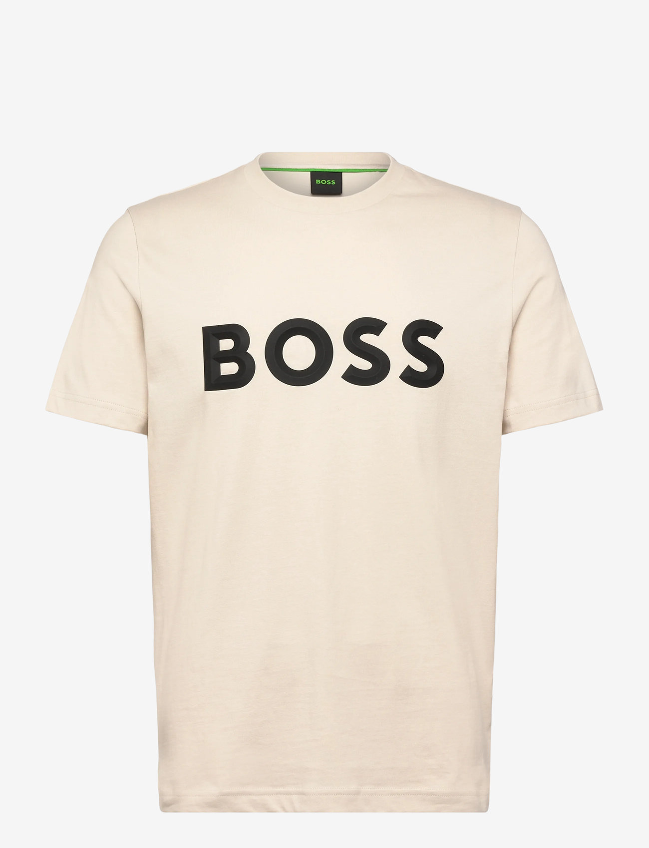 BOSS Tee Iconic Zone - BOSS Black - OPEN WHITE / cream