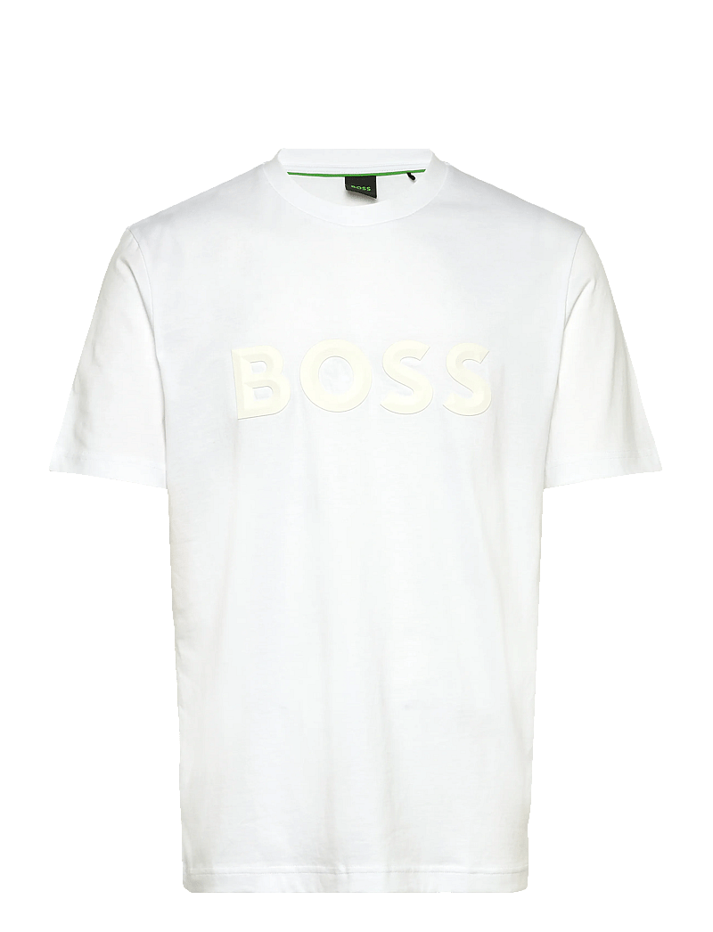 BOSS - Tee Iconic Zone - oberteile & t-shirts - white - 0