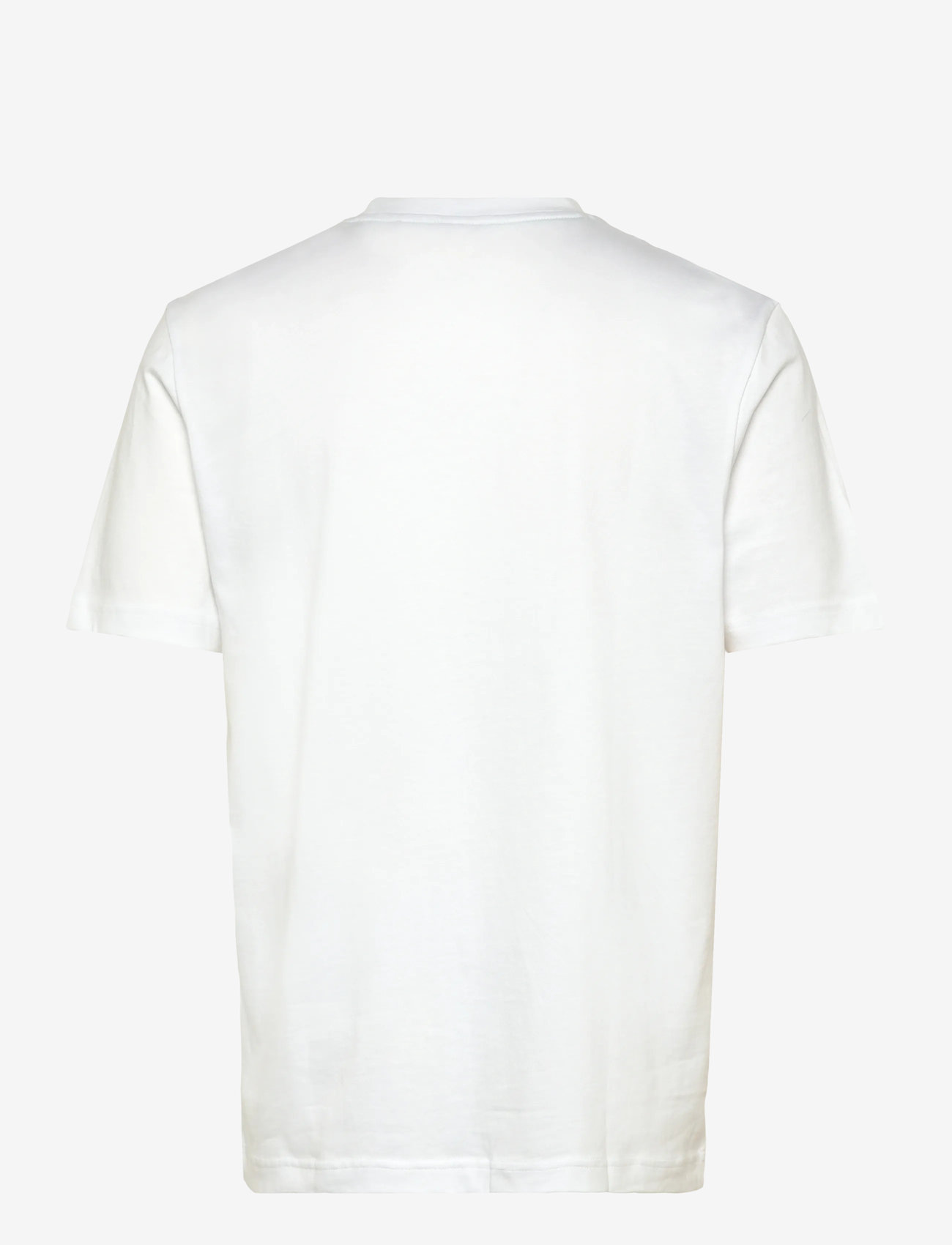 BOSS - Tee Iconic Zone - oberteile & t-shirts - white - 1