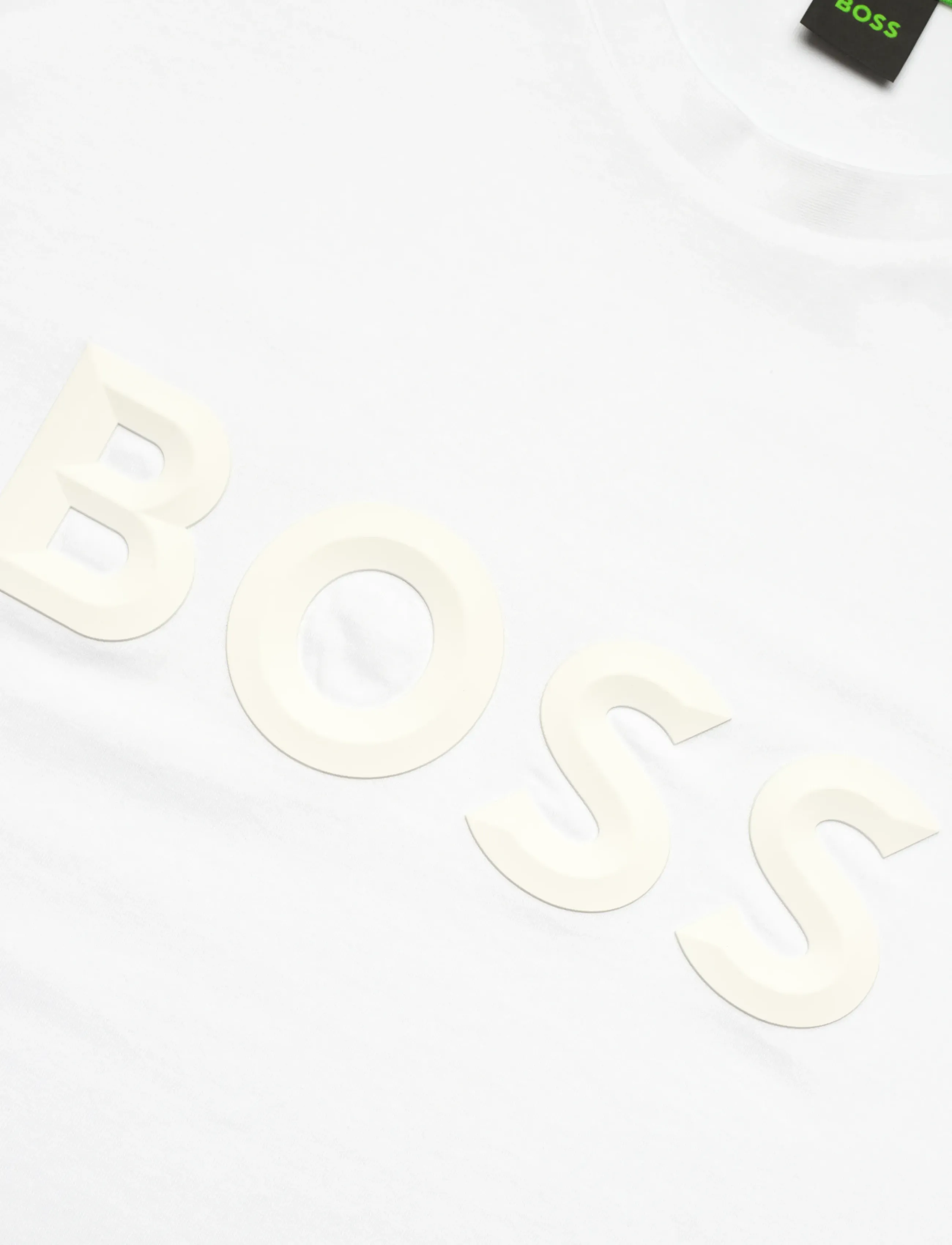 BOSS - Tee Iconic Zone - topi un t-krekli - white - 2