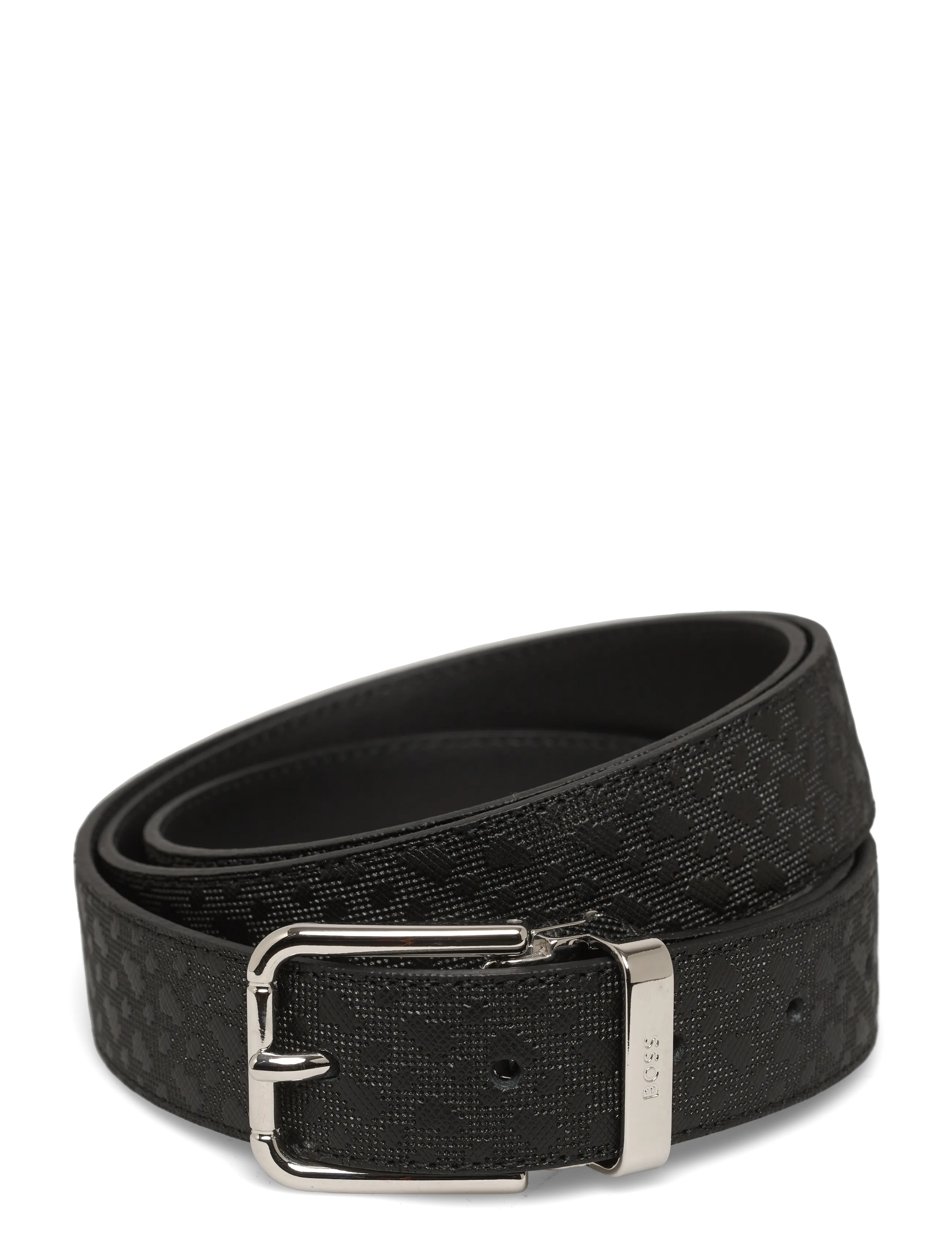 BOSS Onavi-Bmo-St_Or30_sp - Belts - BLACK / black
