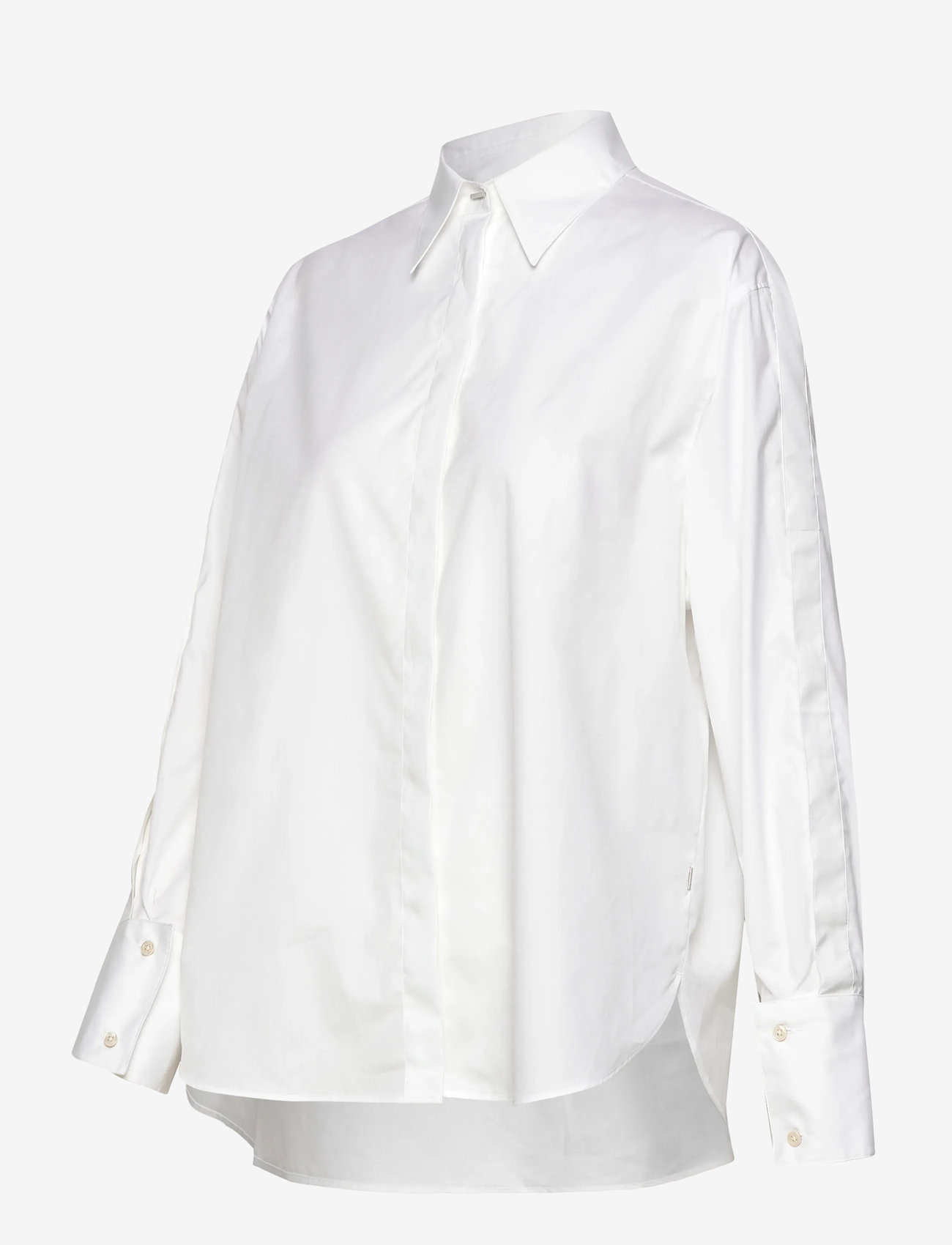 BOSS - BinaliaTI_Friday - pikkade varrukatega särgid - white - 2