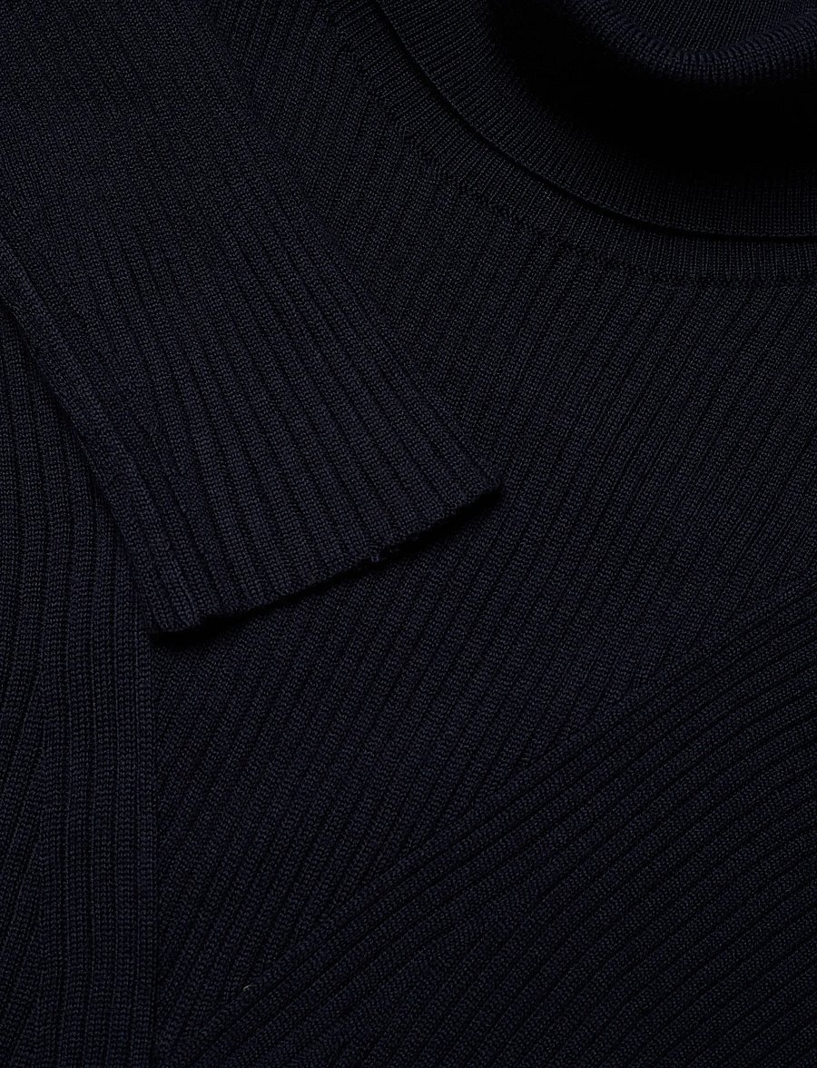 BOSS - Forbini - knitted dresses - dark blue - 2