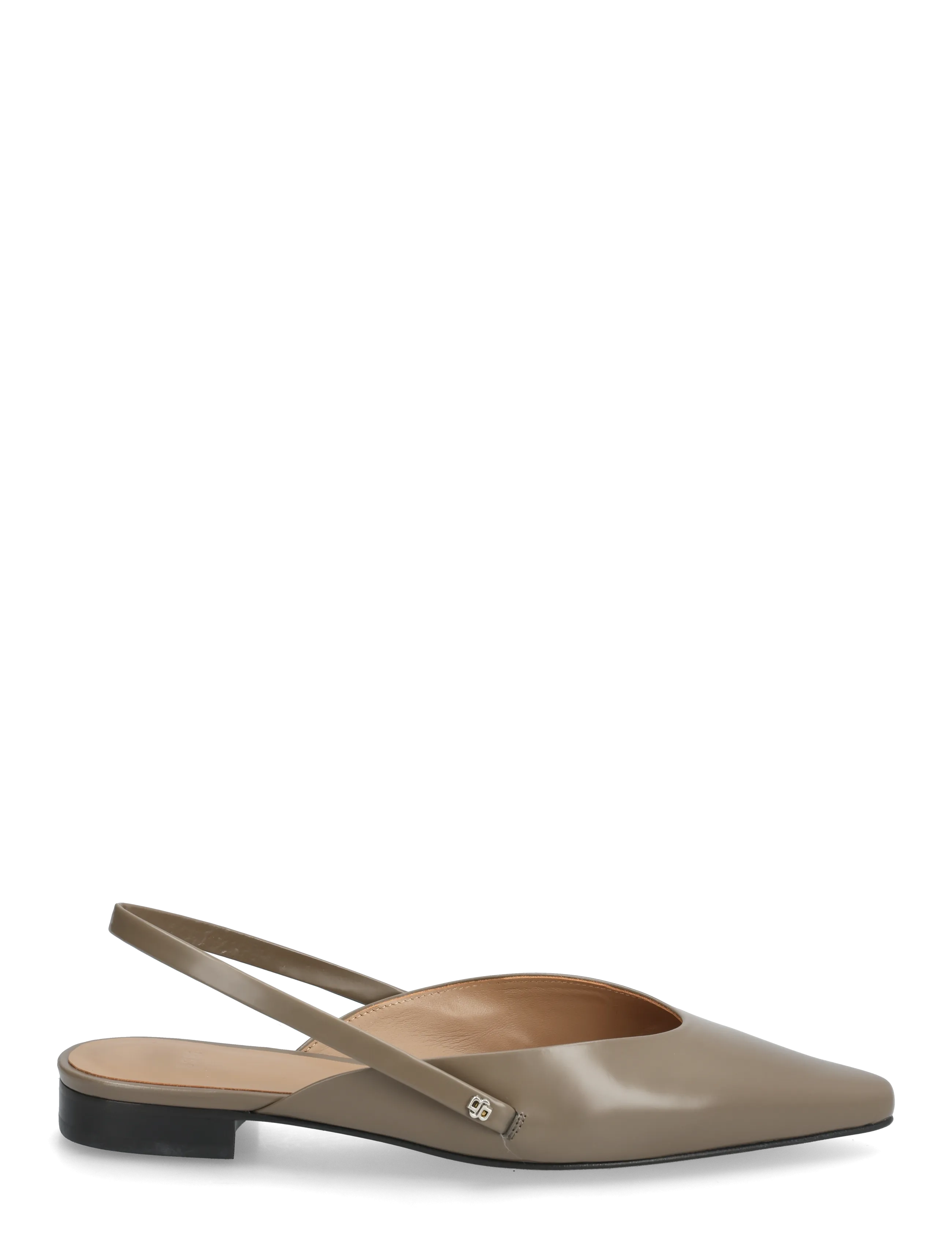BOSS - Charlize_SLB10_AB - obcasy typu slingback - open brown - 1