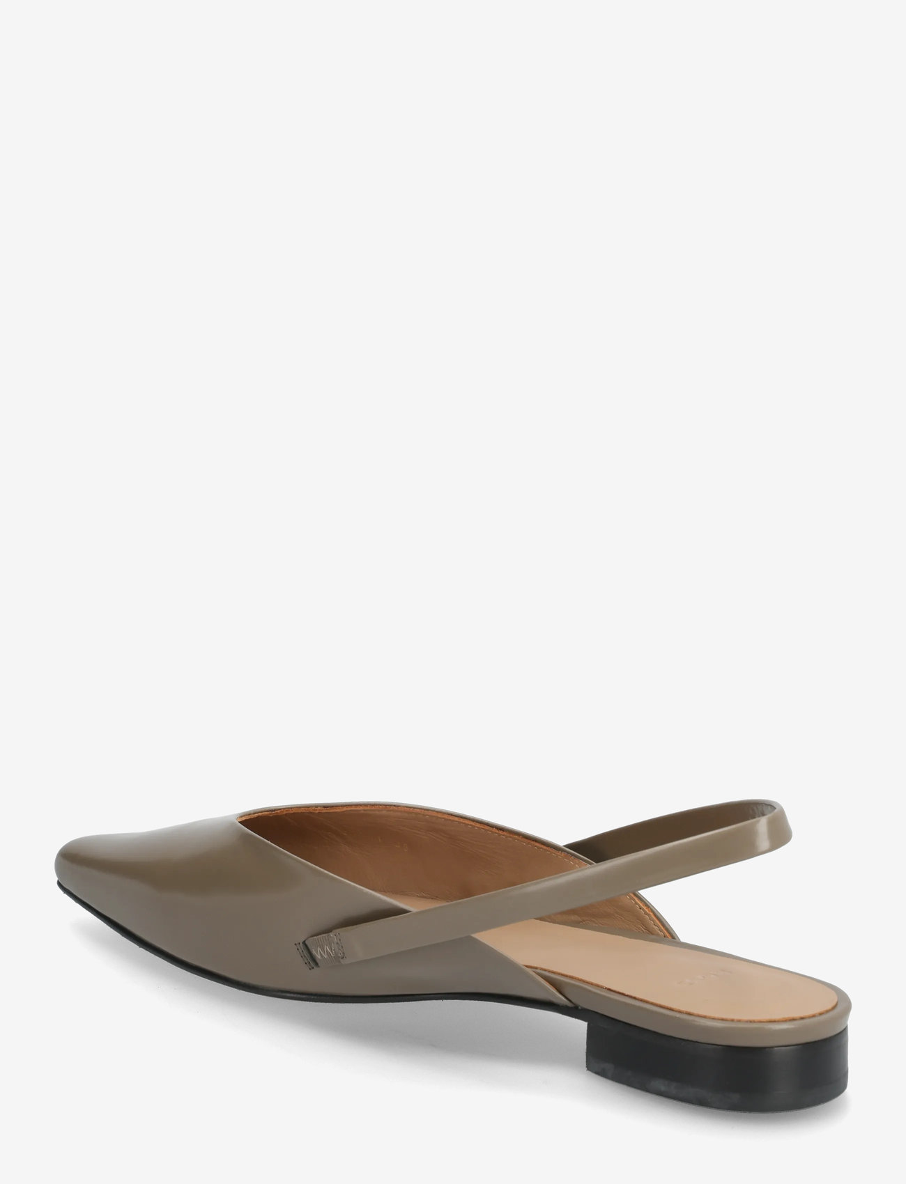 BOSS - Charlize_SLB10_AB - flade slingbacks - open brown - 2