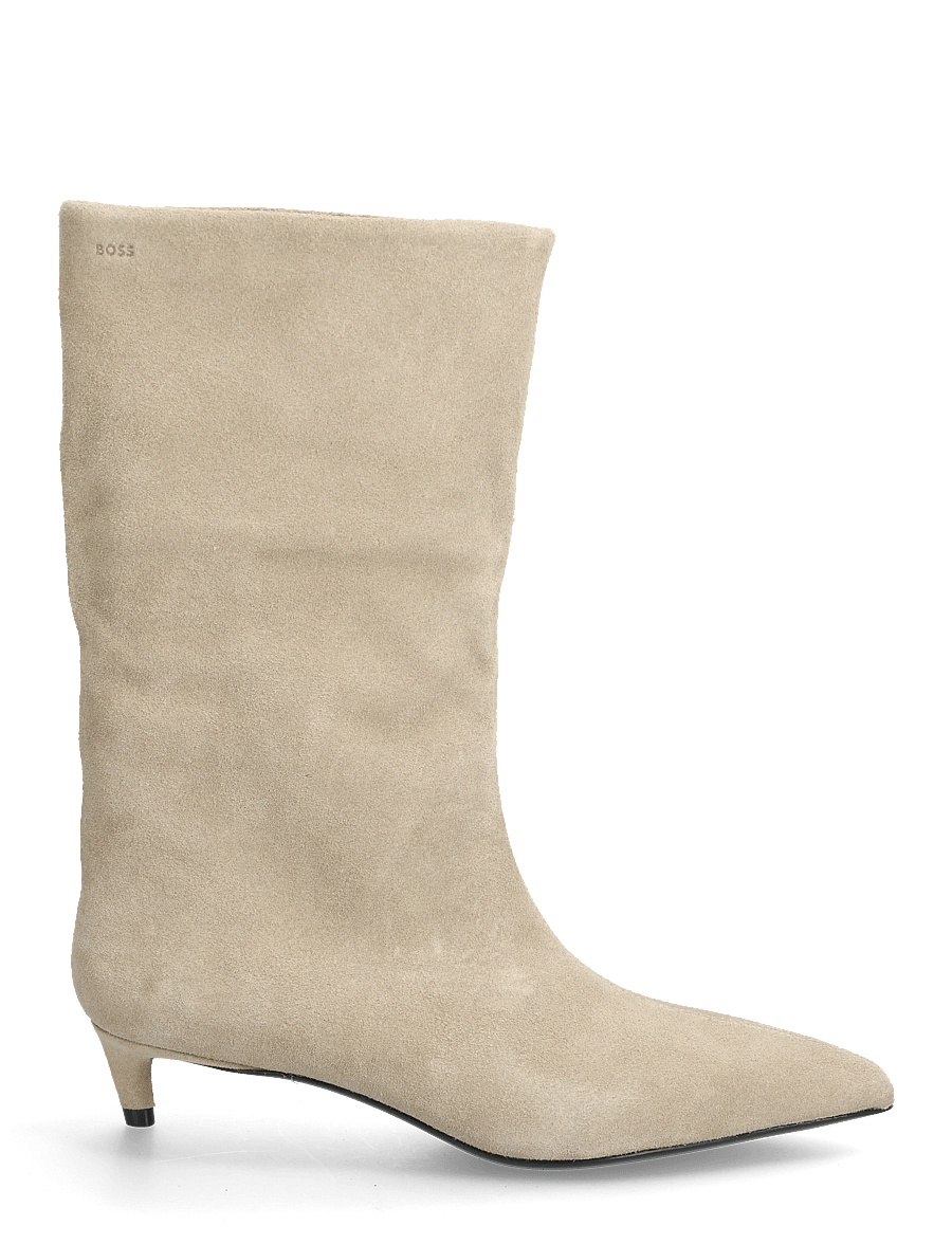 BOSS - Gracey_HaBoot35_SD - kontsaga poolsaapad - light beige - 1