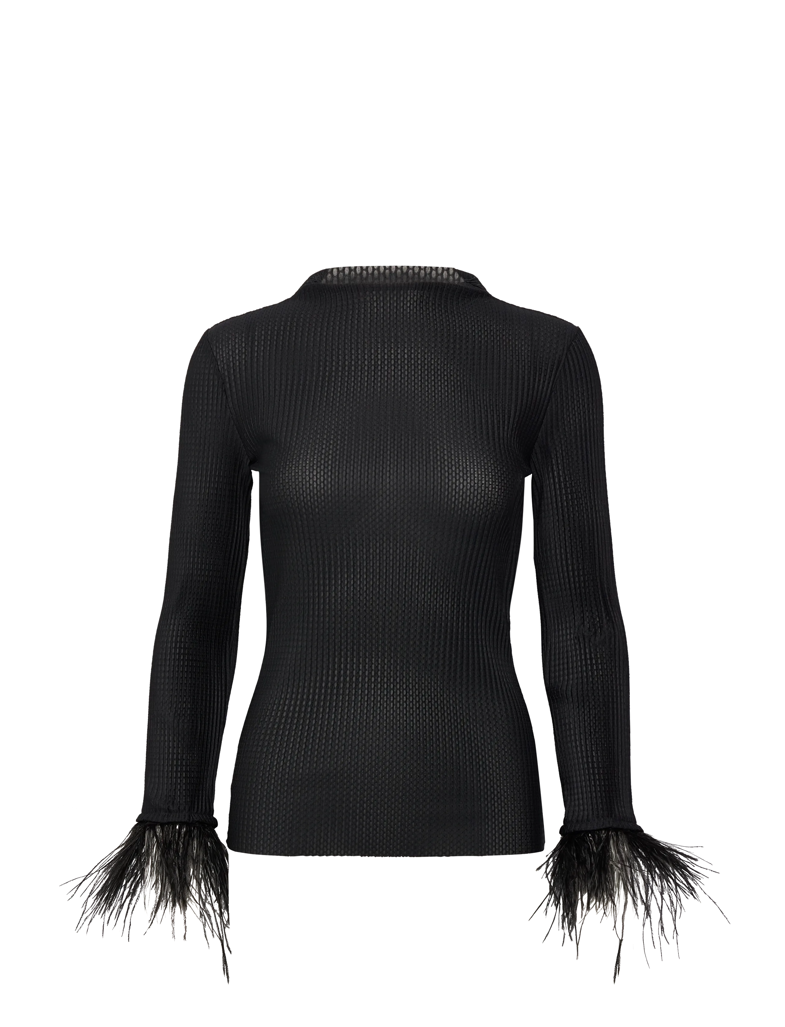 BOSS Efedera - T-Shirts & Tops - BLACK / black