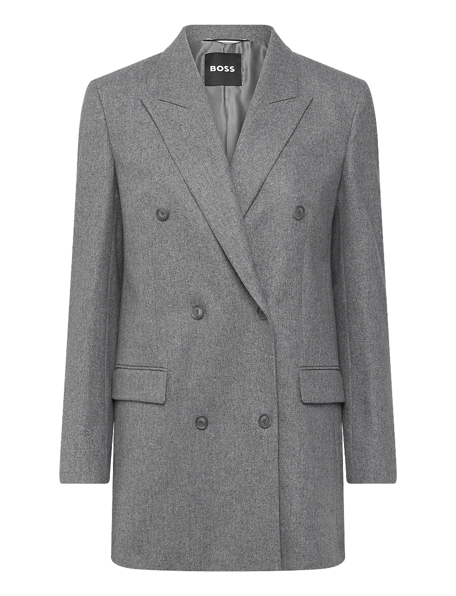 BOSS - Jukana - zweireihige blazer - light/pastel grey - 0