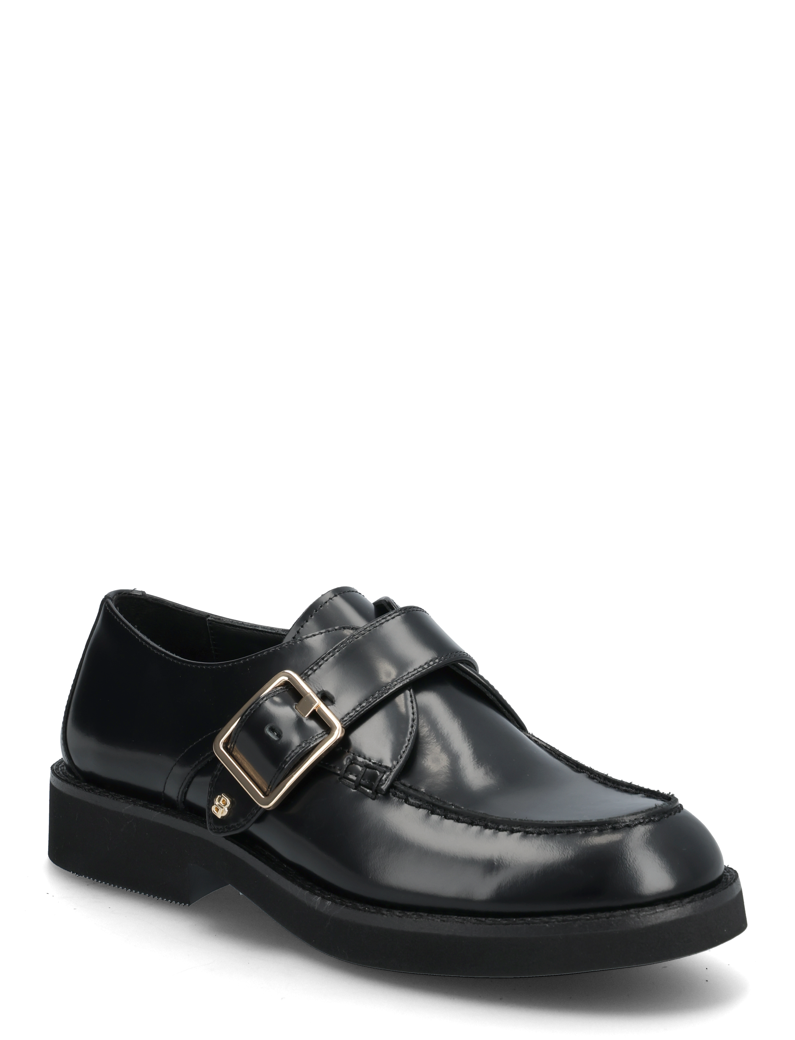 BOSS Eleri_Monk_Bobk, 40, Black, Sko > Flat Loafers, Dame