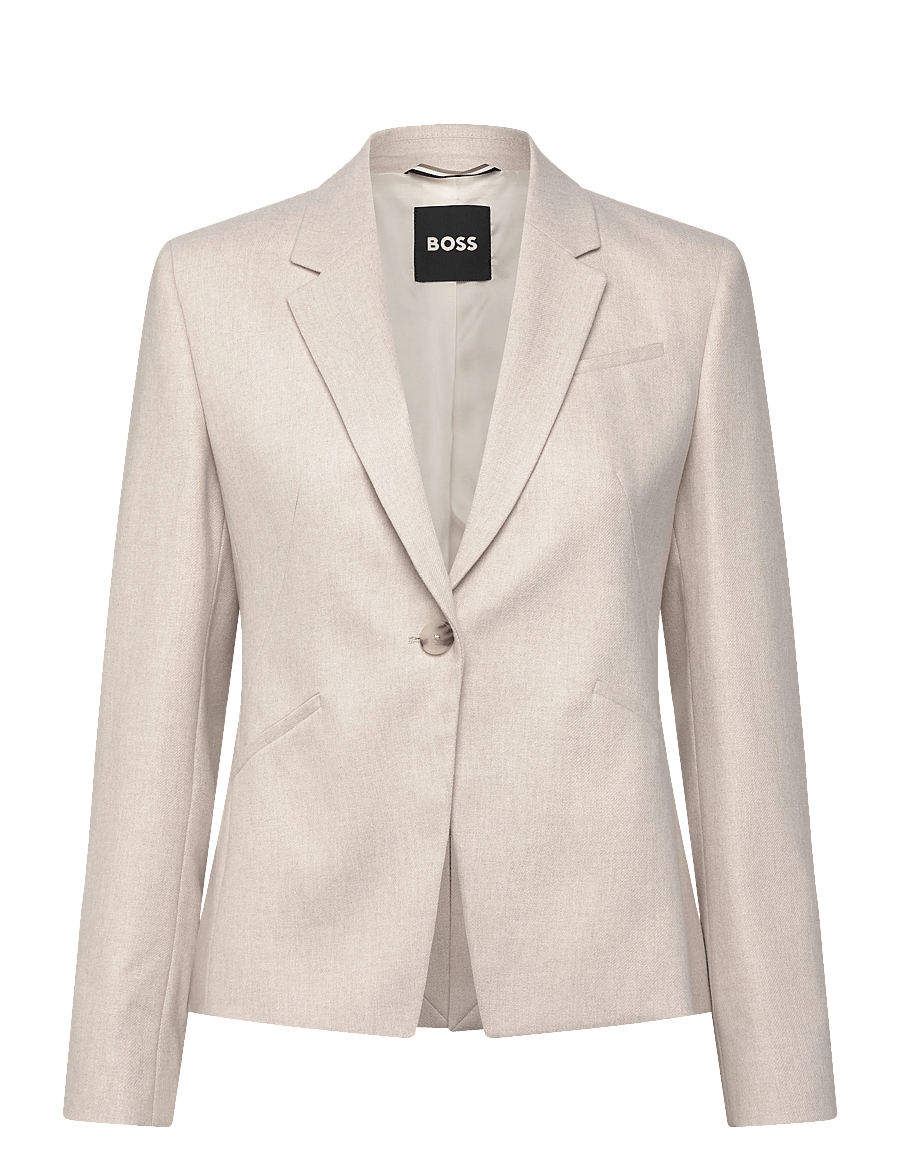 BOSS - Jia9 - single breasted blazers - open white - 0