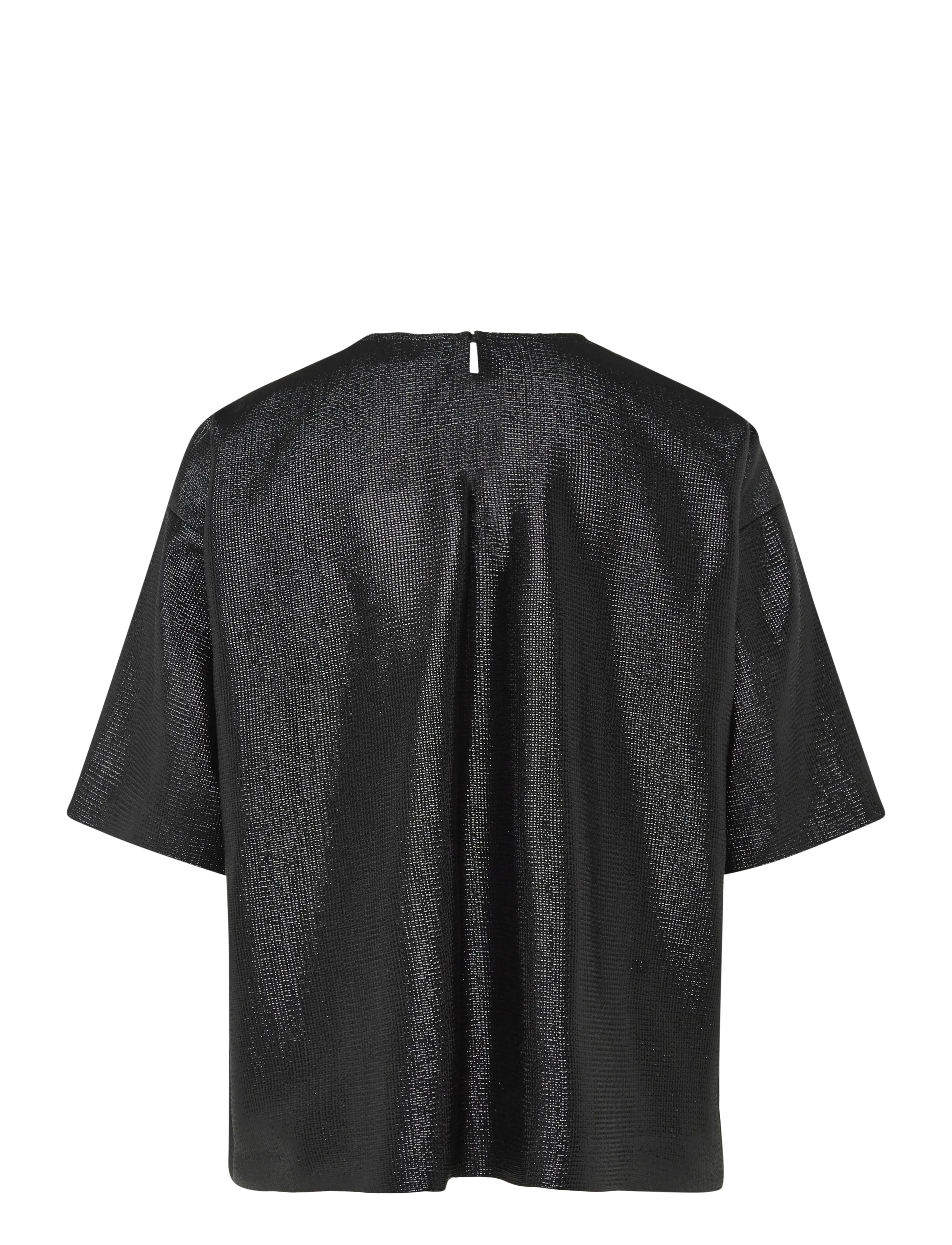 BOSS - Bacres - short-sleeved blouses - black - 1