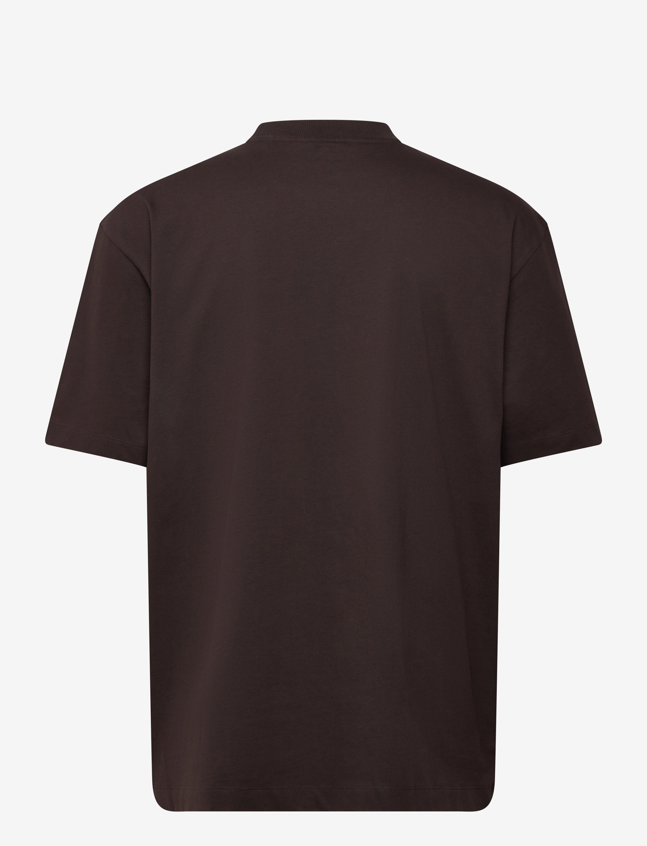 BOSS - C-Tames 18 - short-sleeved t-shirts - dark brown - 1