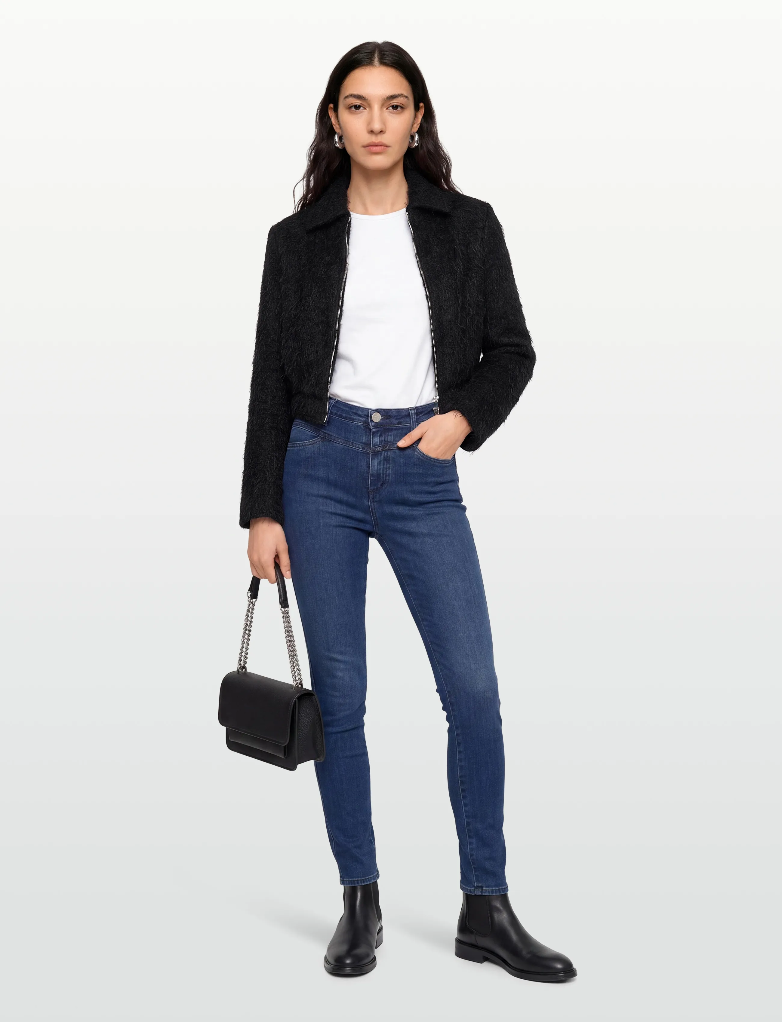 BOSS Jocalen, 40, Jackets, Schwarz - Light-summer Jacket, Frauen