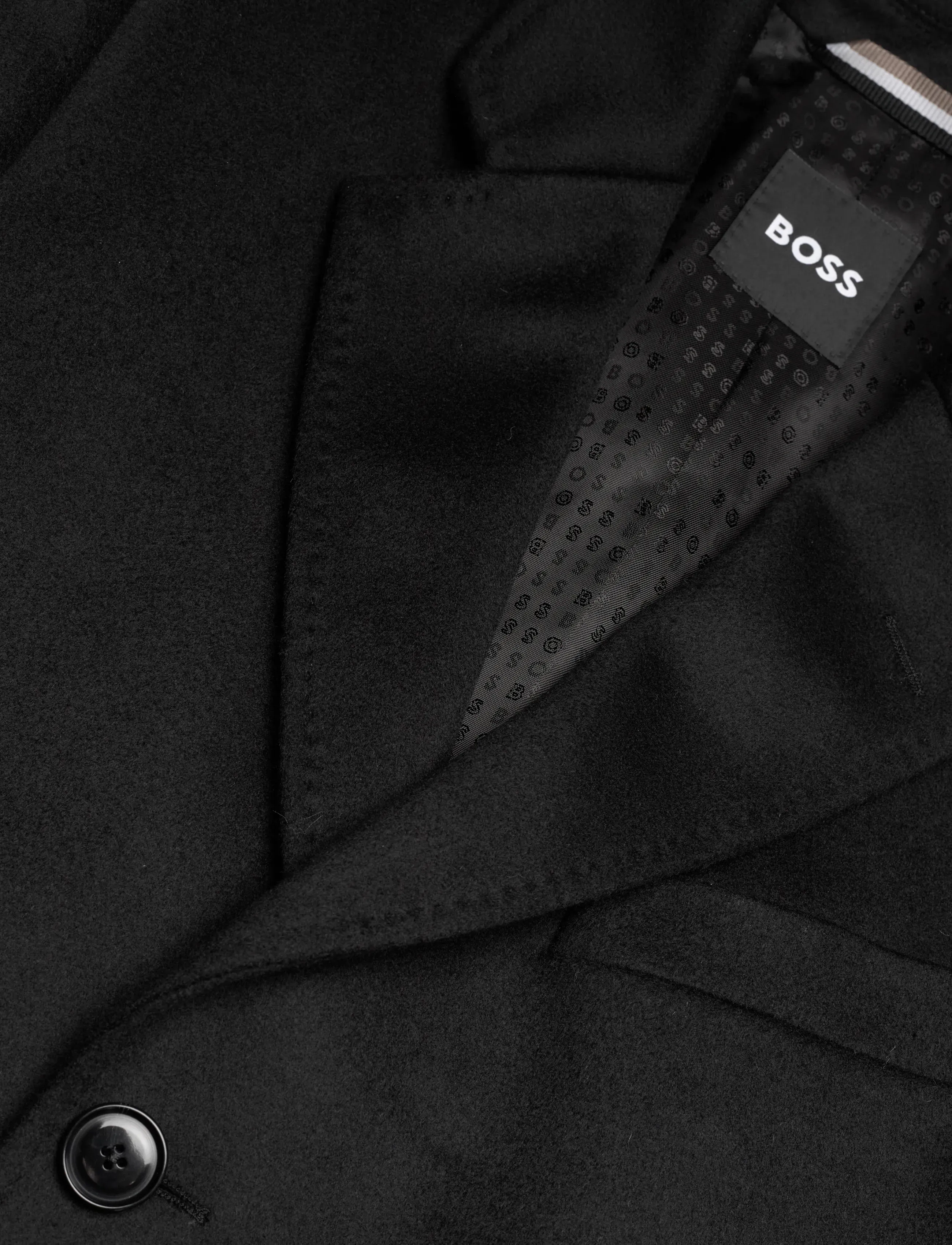 BOSS - H-Hyde-254 - pitkät takit - black - 2