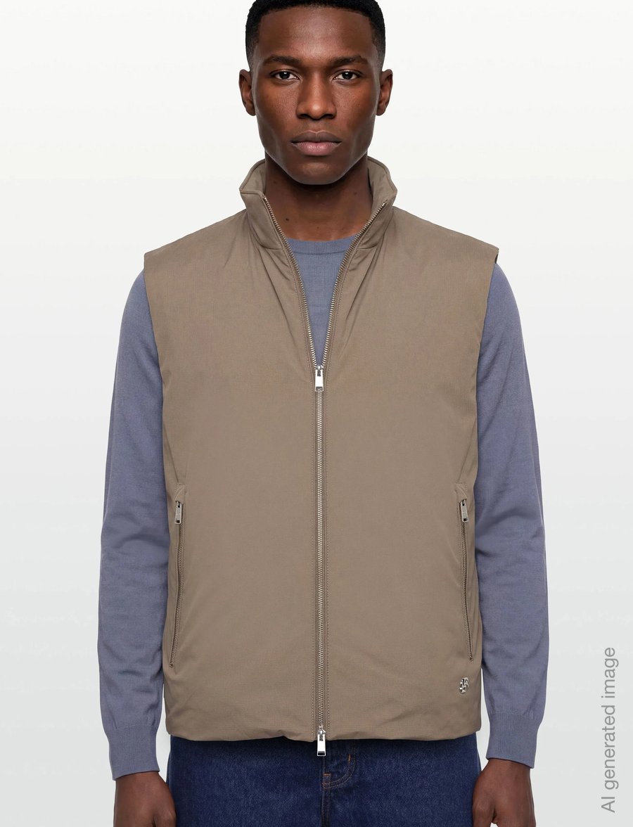 BOSS - H-Darens - vests - open brown - 3