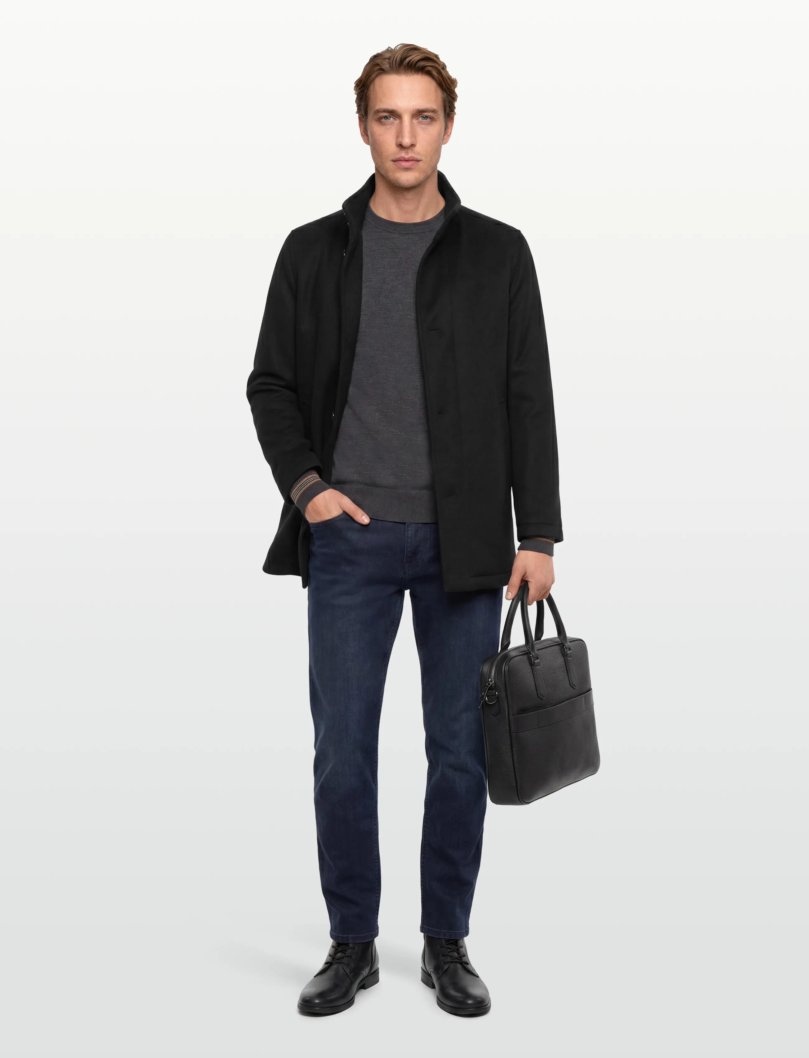 BOSS - H-Coxtan-234 - kappor - black - 0