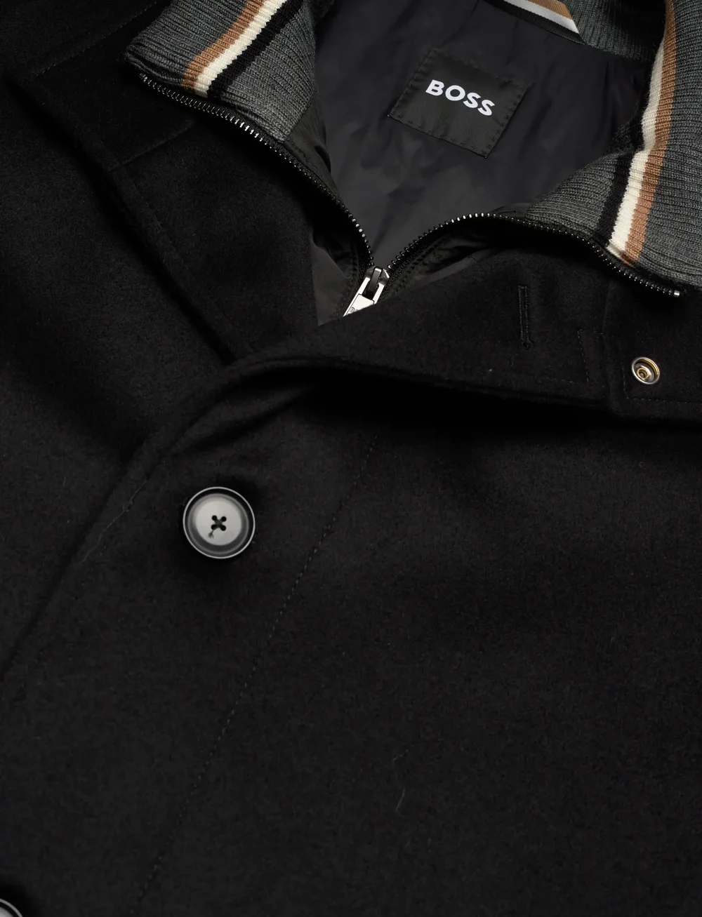 BOSS - H-Coxtan-234 - uldjakker - black - 3