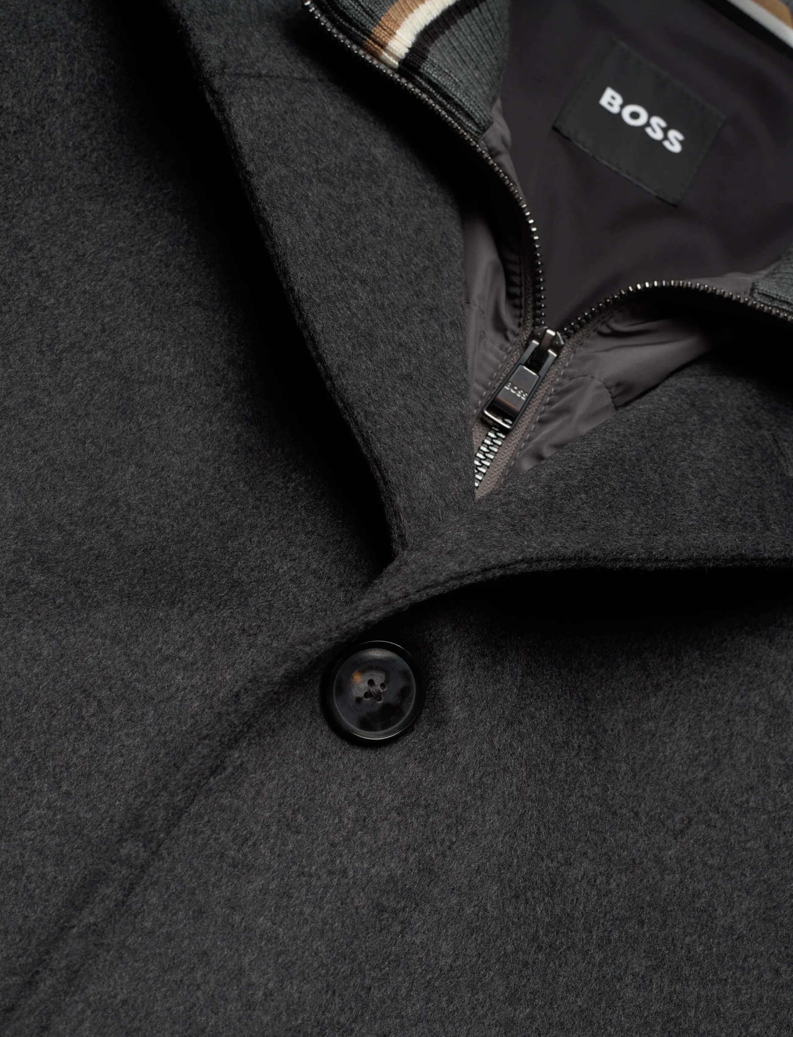 BOSS - H-Coxtan-234 - vestes en laine - medium grey - 2