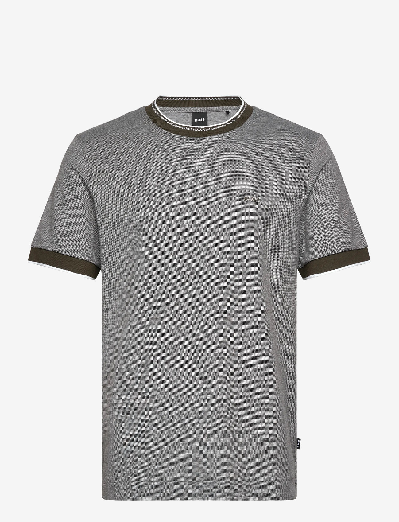 BOSS - H-Thompson 141 - kortærmede t-shirts - open green - 0