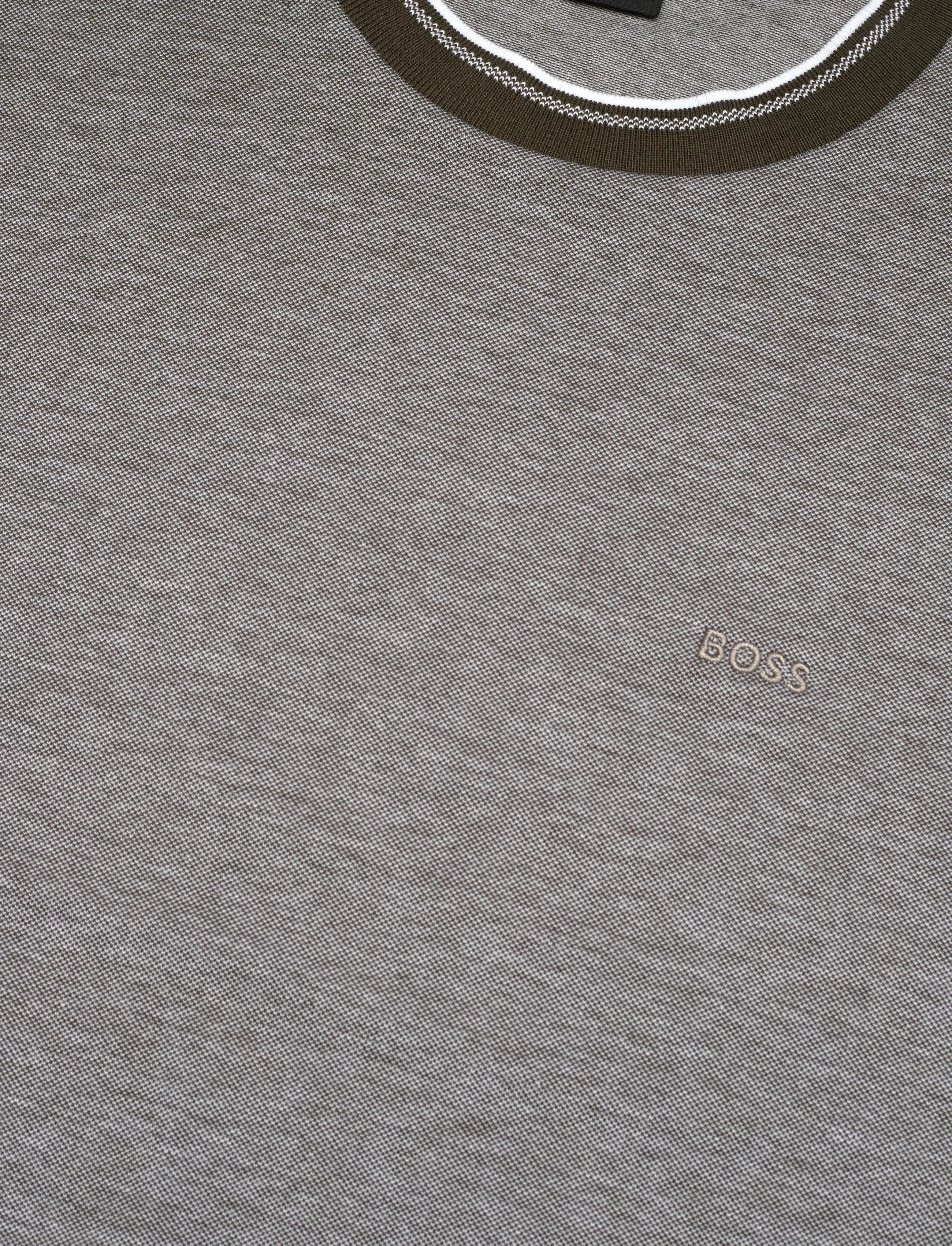 BOSS - H-Thompson 141 - kortärmade t-shirts - open green - 2
