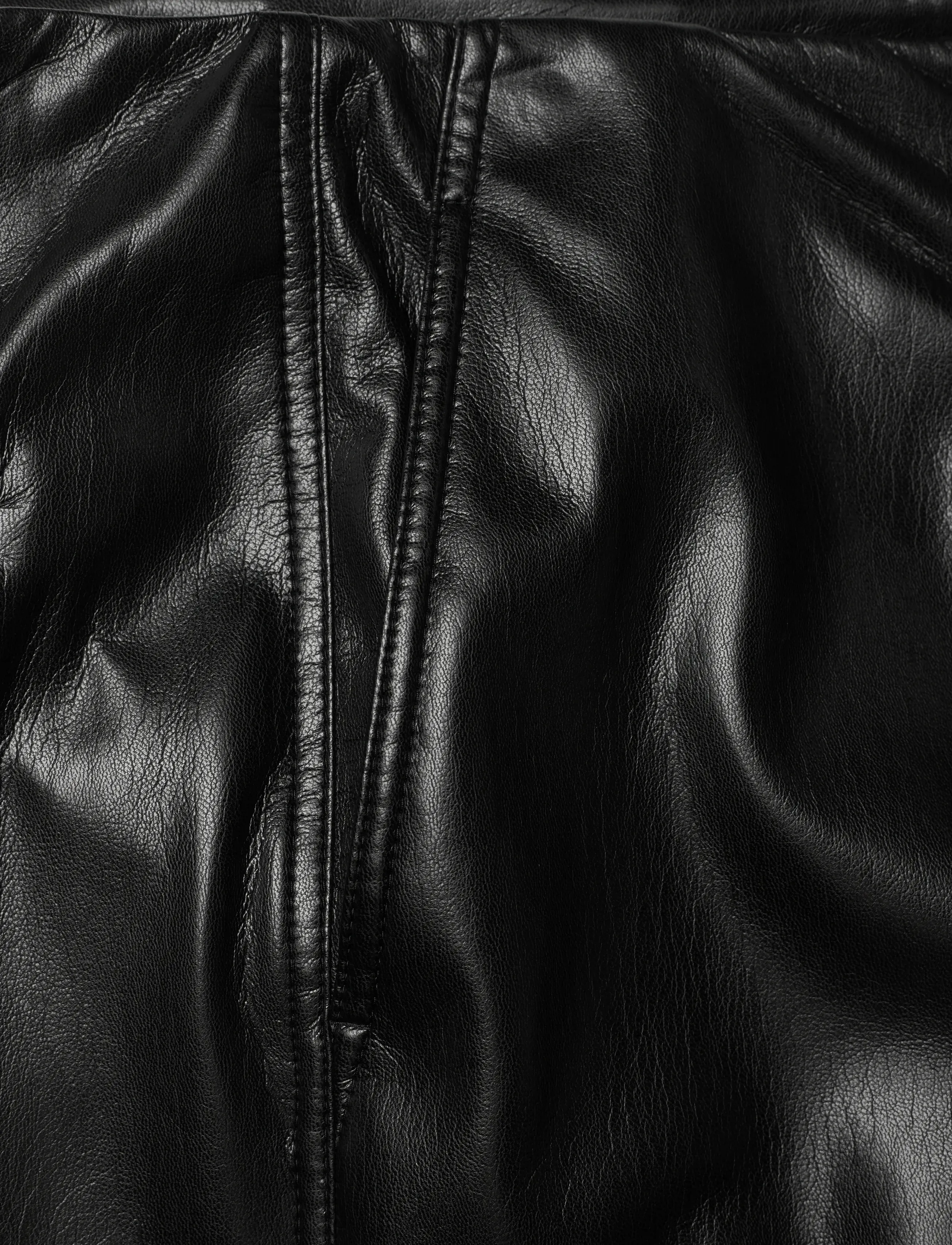 BOSS - Timiras - nahkahousut - black - 2