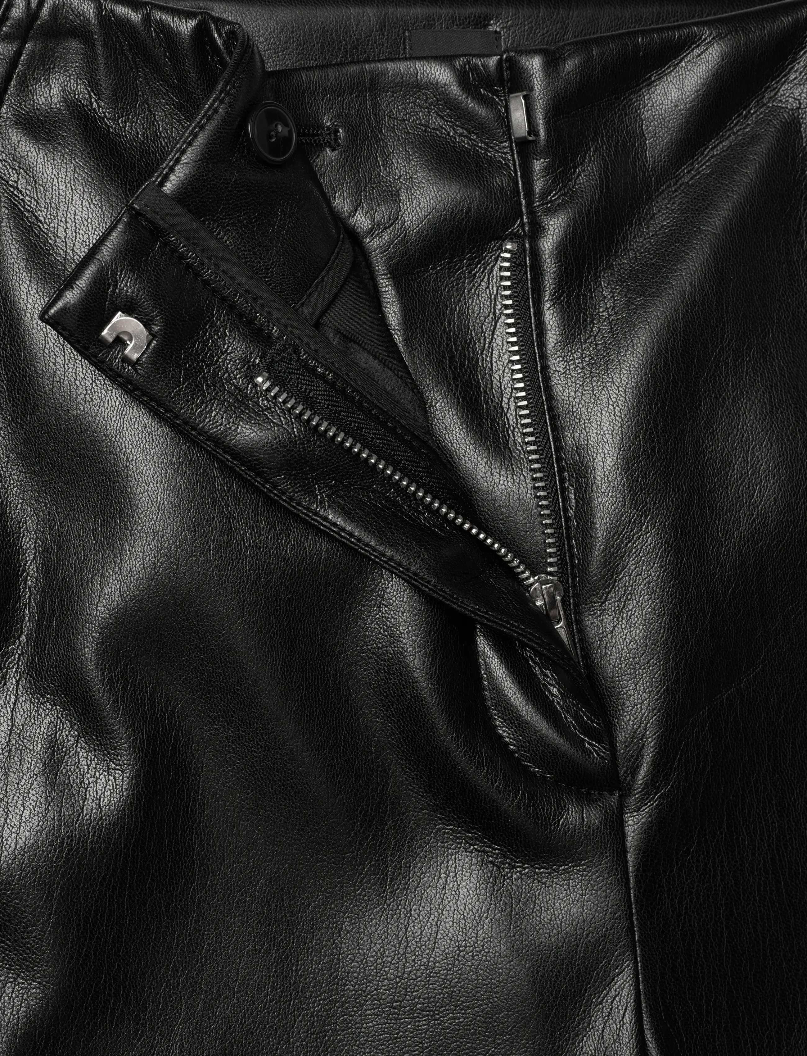 BOSS - Timiras - nahkahousut - black - 3