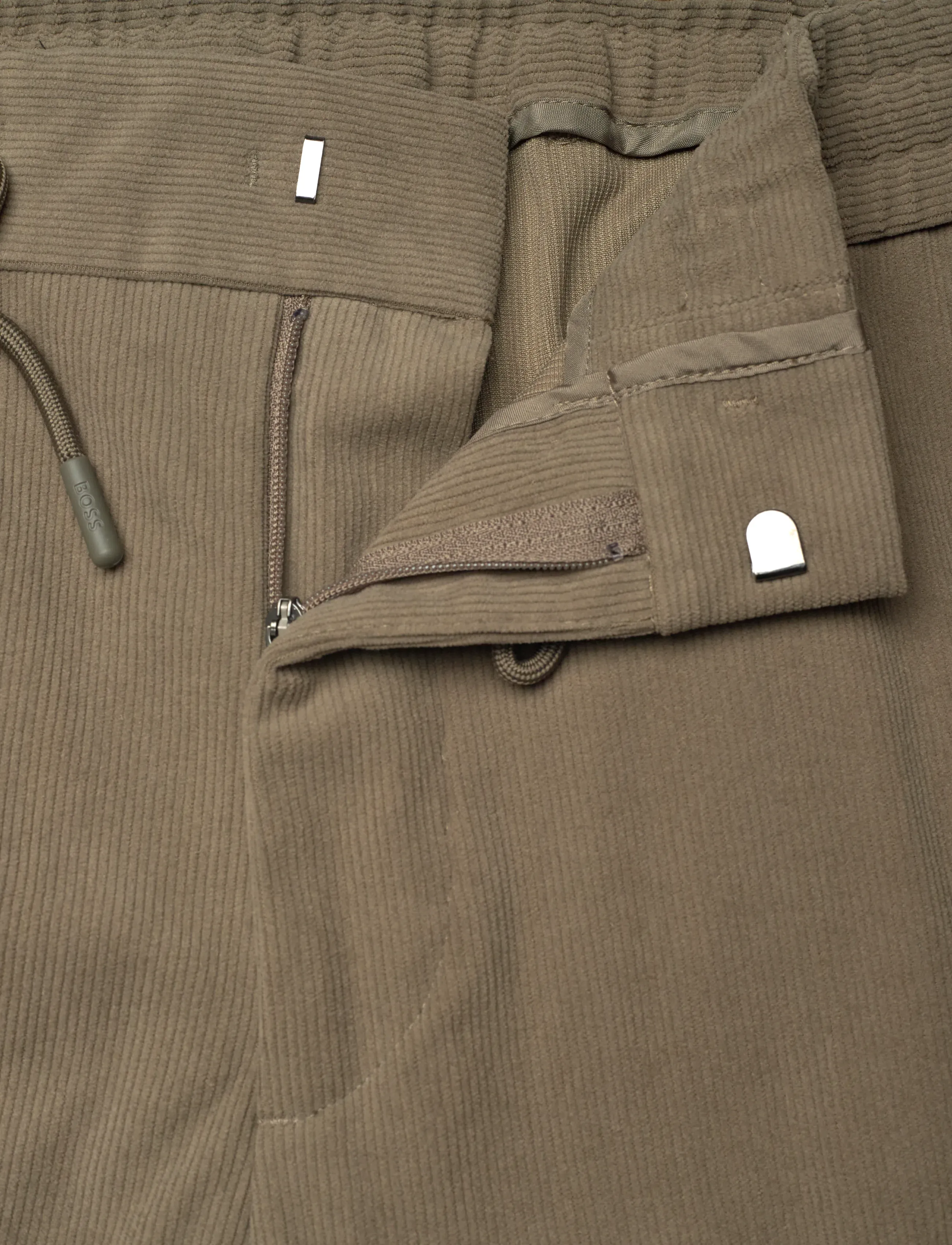 BOSS - P-Phil-RDS-WG-254F - hversdagsbuxur - open brown - 3