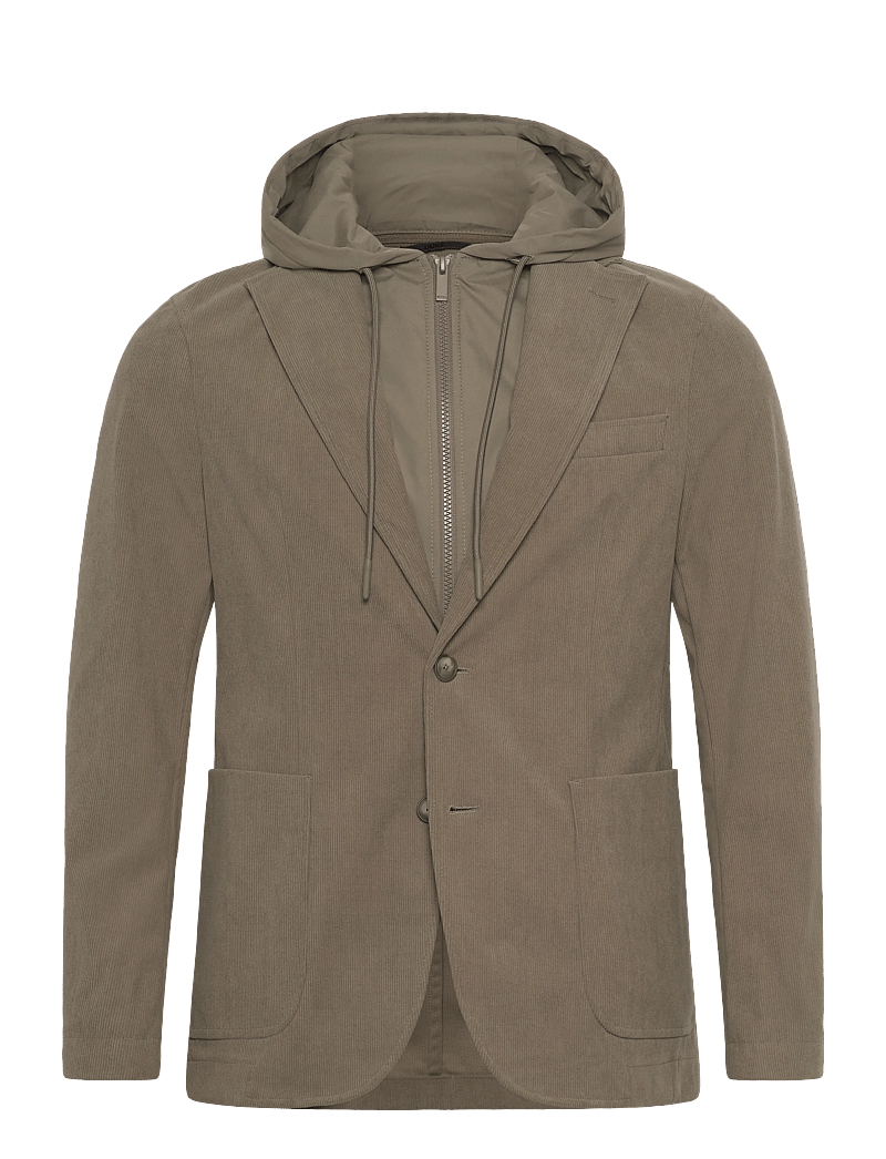 BOSS - P-Hanry-HD-WG-254F - vindjakker - open brown - 0