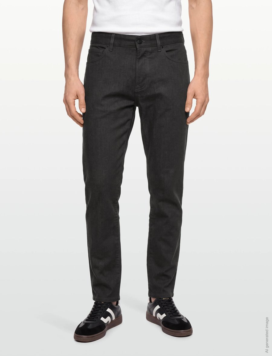 BOSS - H-Re.Maine5 - regular jeans - black - 3