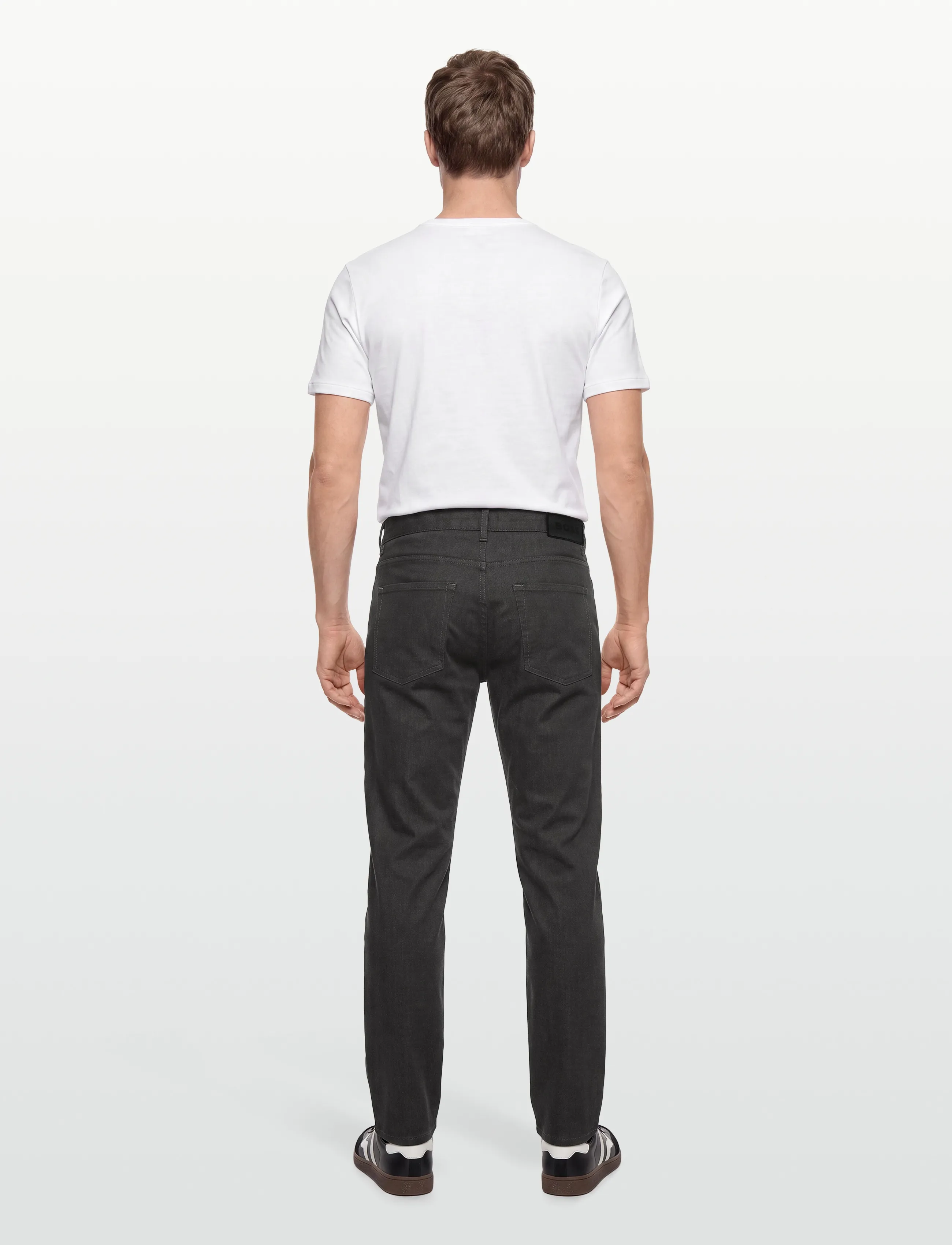 BOSS - H-Re.Maine5 - regular jeans - black - 4
