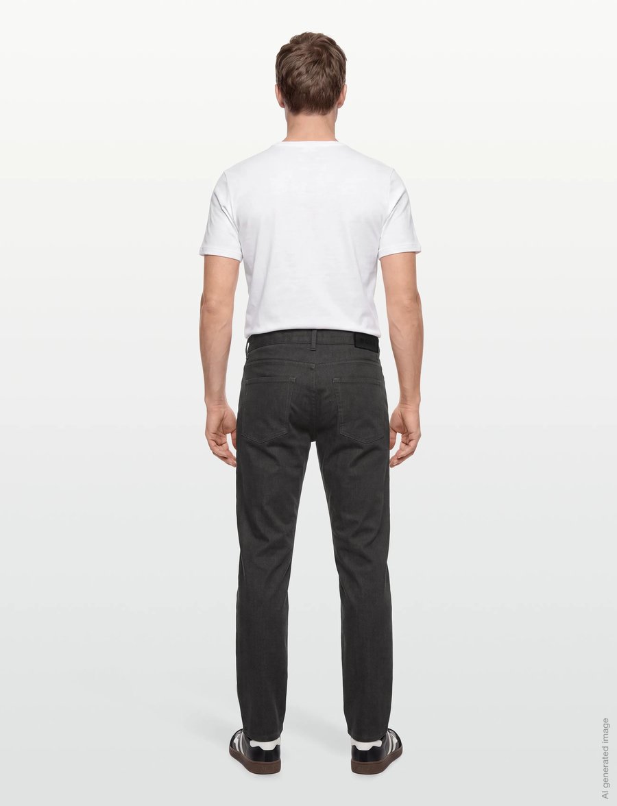 BOSS - H-Re.Maine5 - regular jeans - black - 4