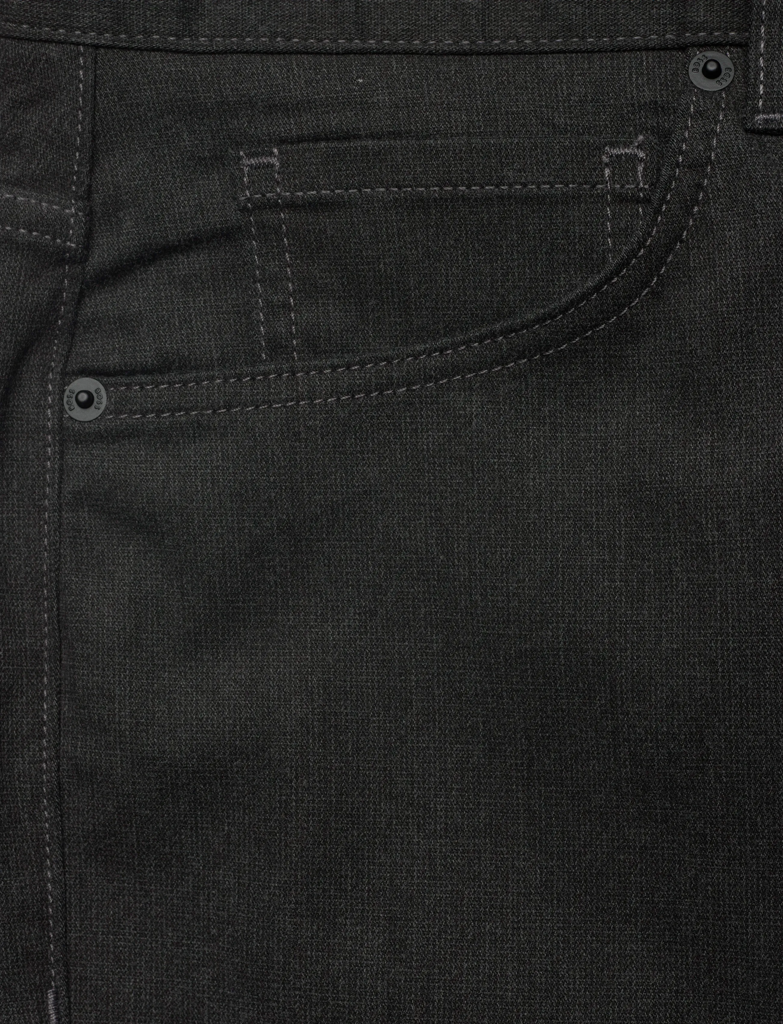 BOSS - H-Re.Maine5 - regular jeans - black - 2