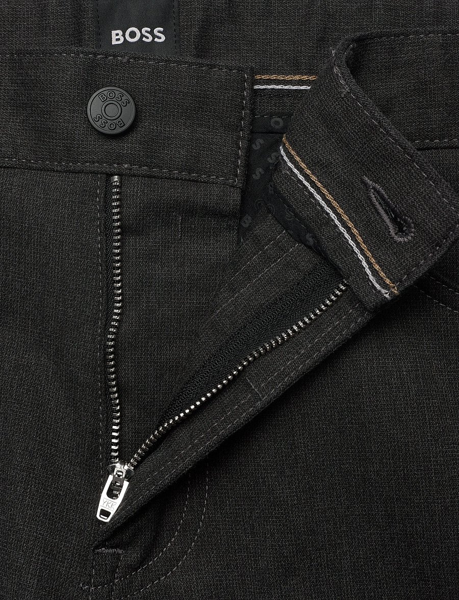 BOSS - H-Re.Maine5 - regular jeans - black - 3