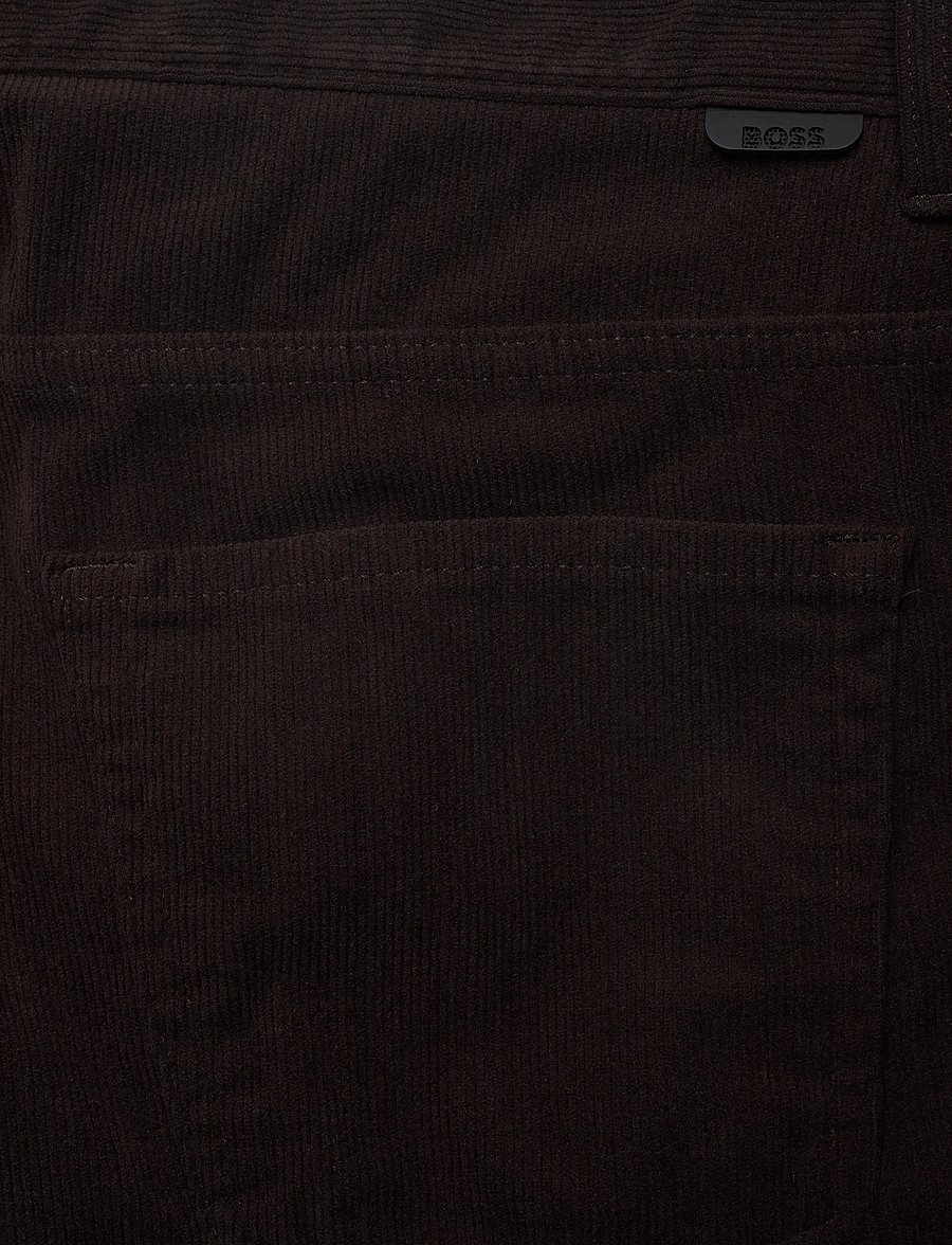 BOSS - P-Delaware5 - vabaajapüksid - dark brown - 4