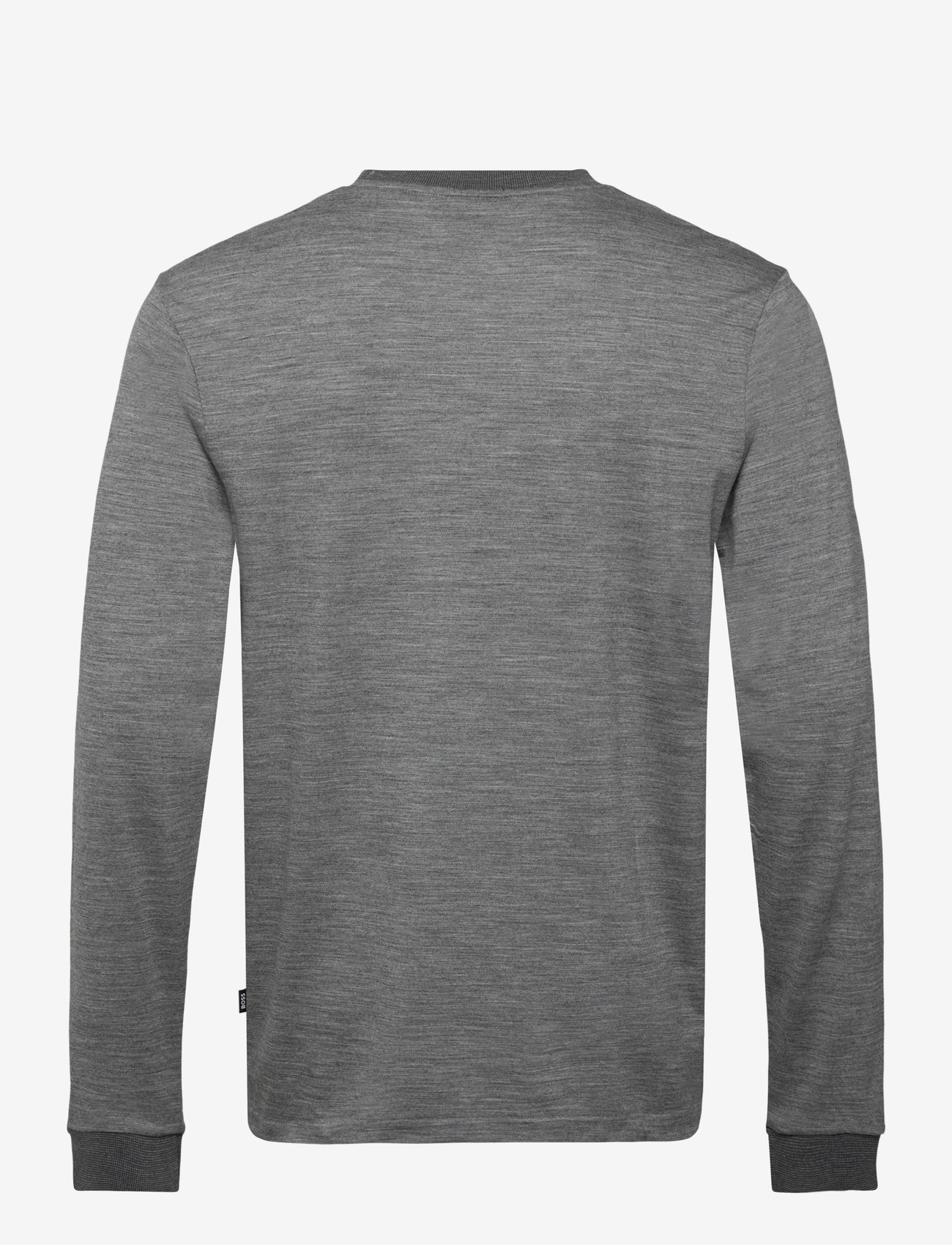 BOSS - H-Talley 110 - langærmede t-shirts - medium grey - 1