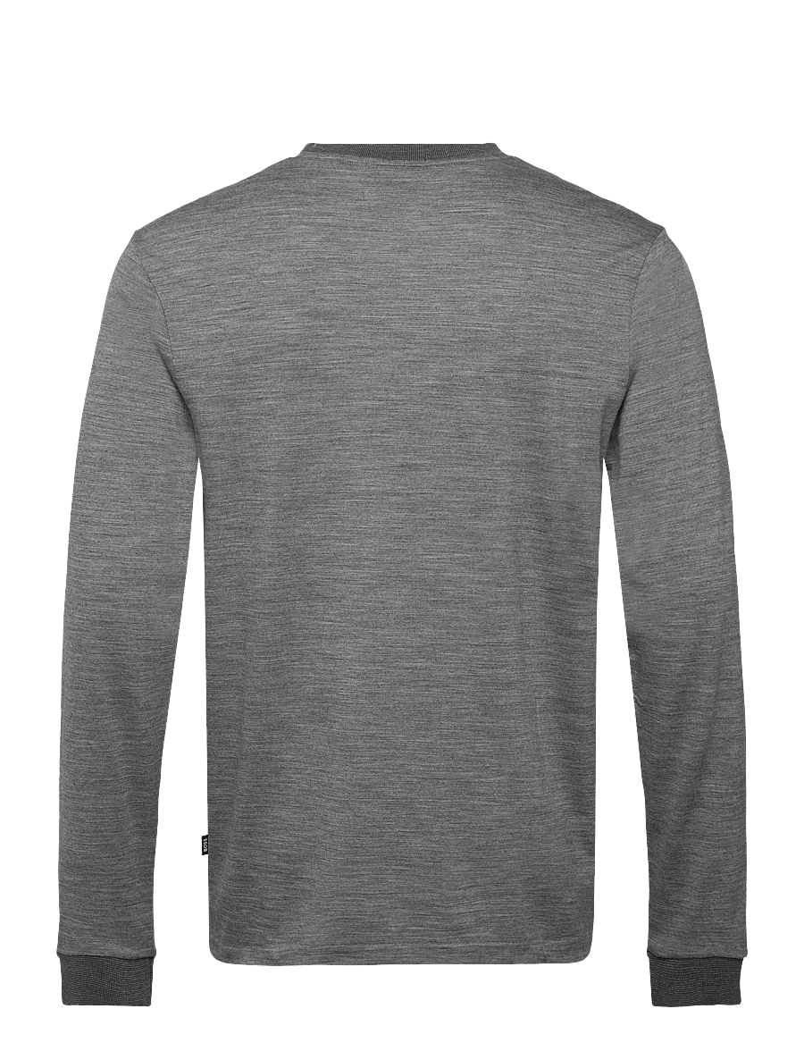 BOSS - H-Talley 110 - langärmelige t-shirts - medium grey - 2