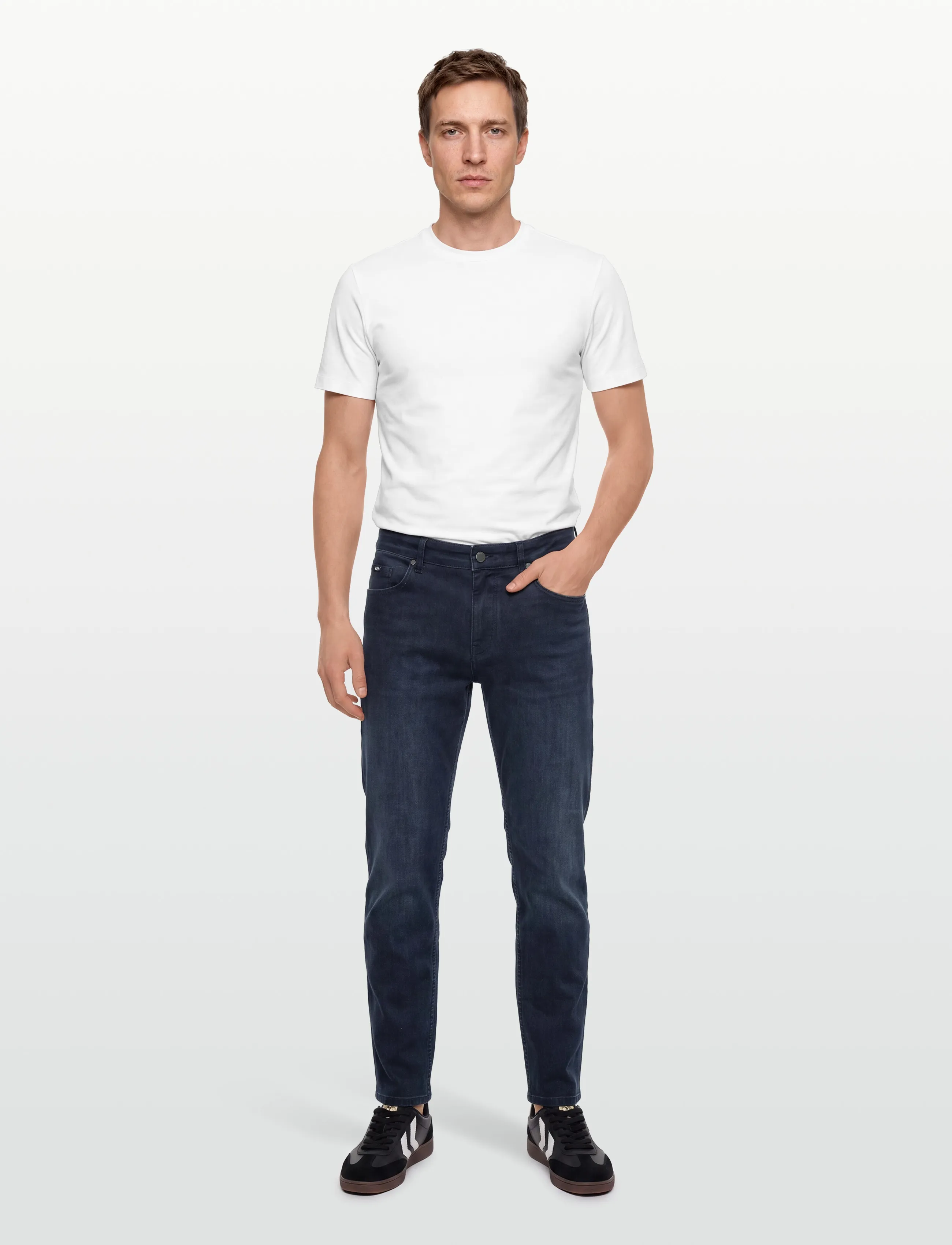 BOSS - P-Re.Maine - byxor & jeans - dark blue - 0