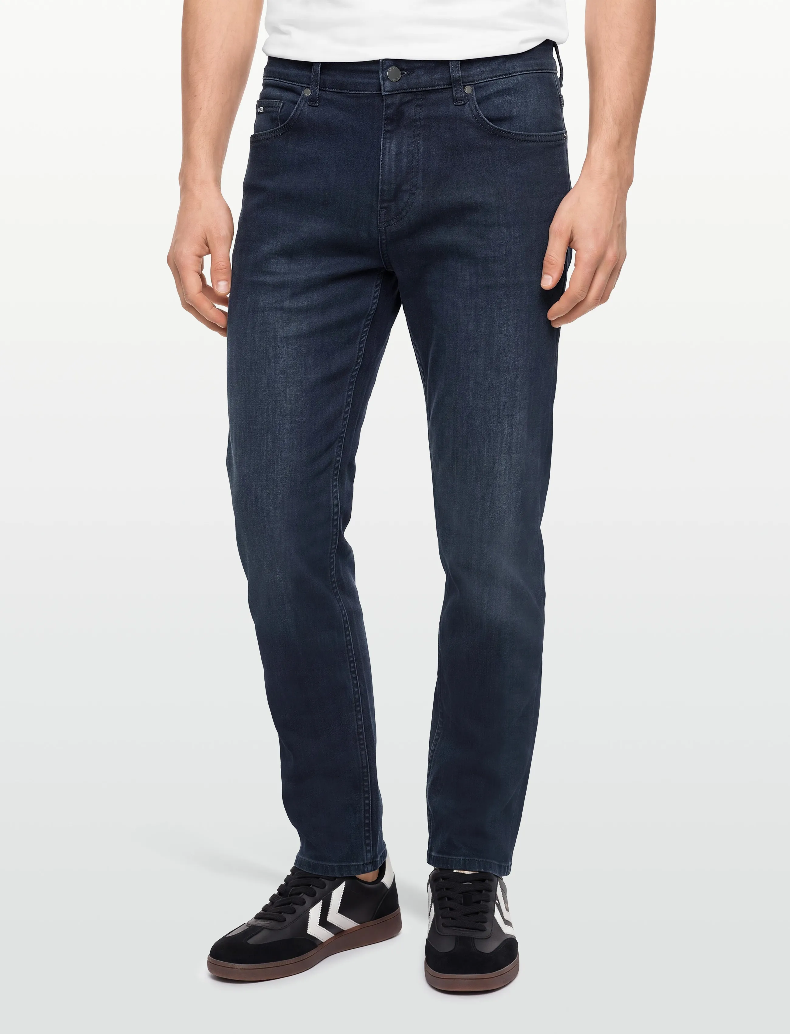 BOSS - P-Re.Maine - byxor & jeans - dark blue - 3