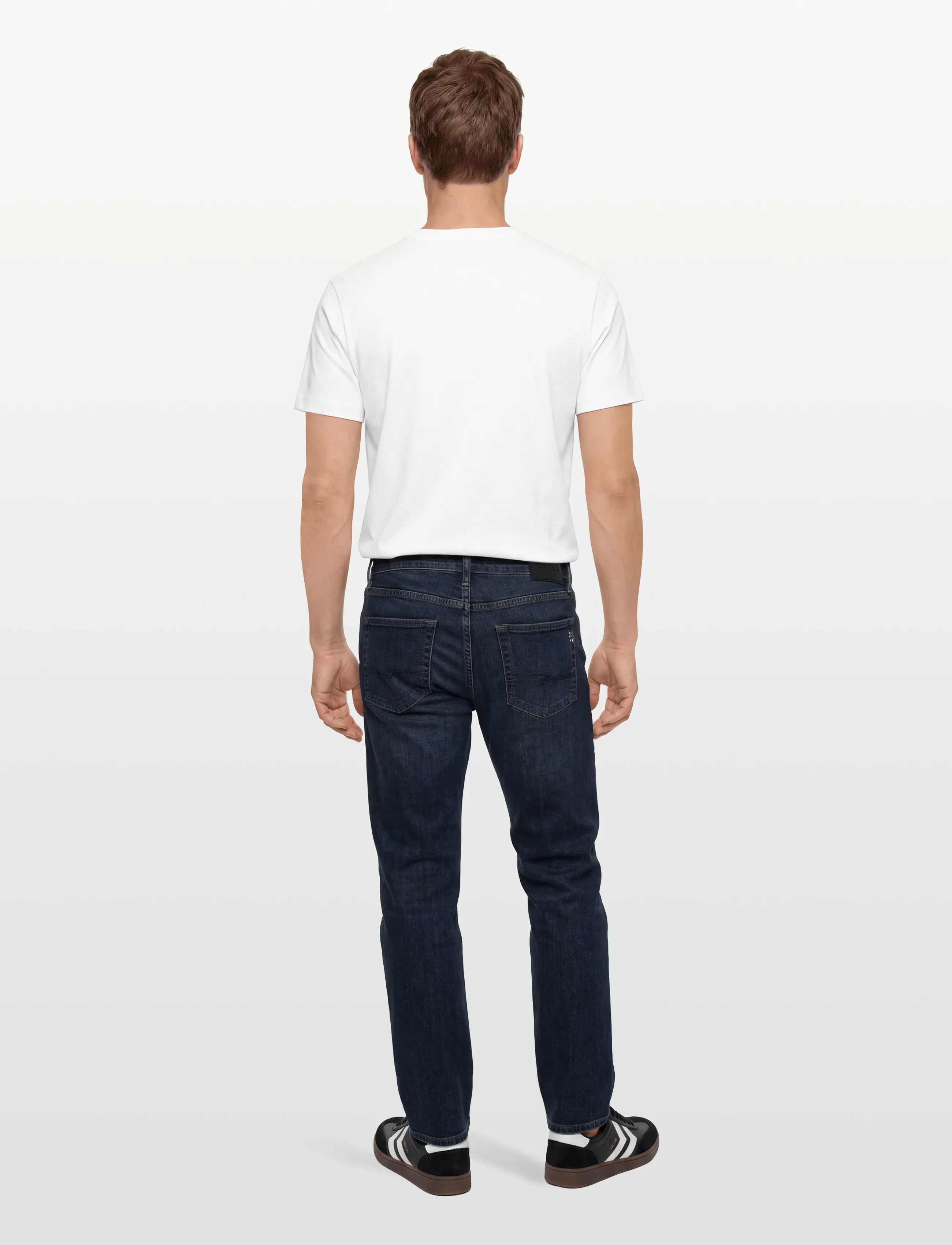 BOSS - P-Re.Maine - byxor & jeans - dark blue - 4