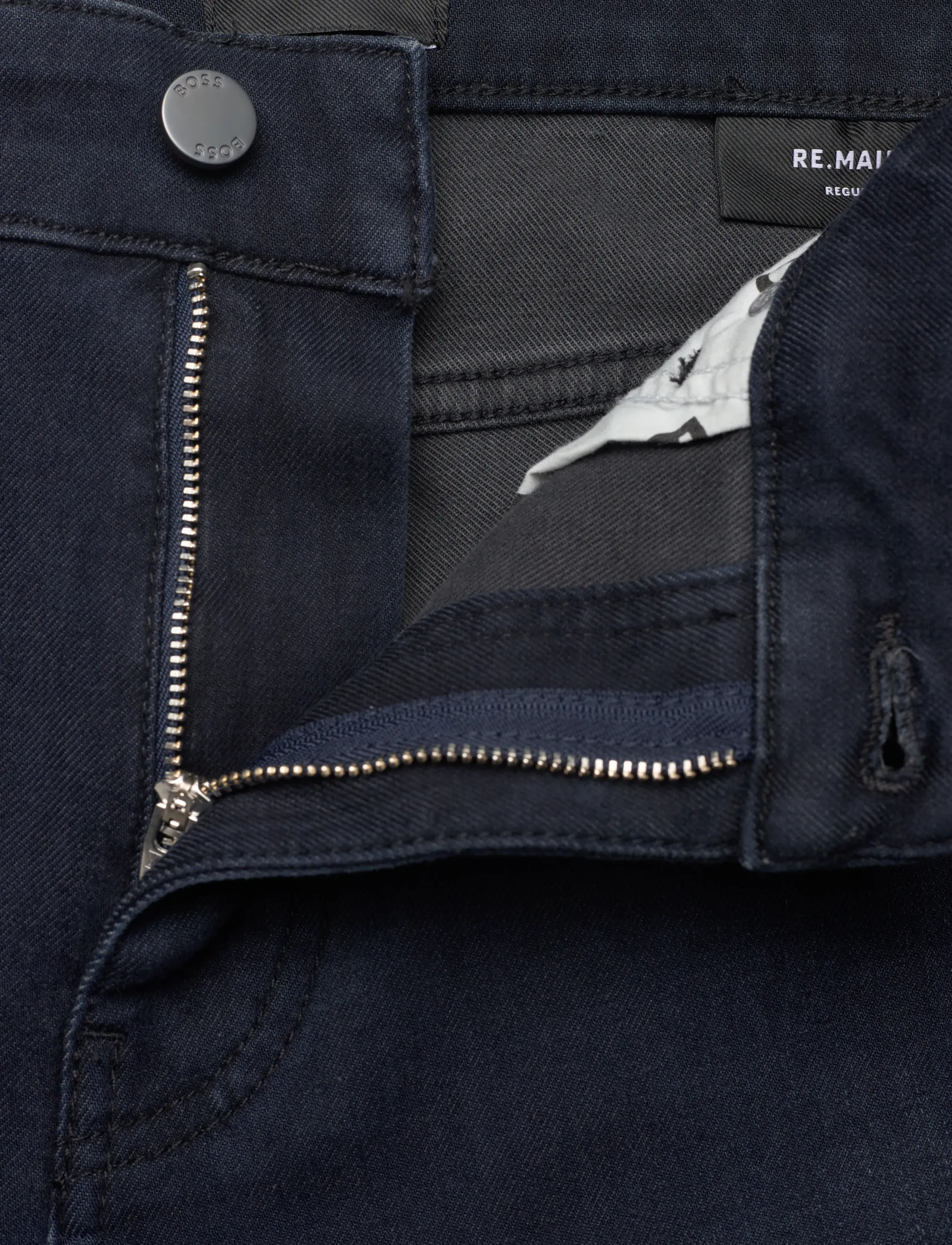 BOSS - P-Re.Maine - tavalised teksad - dark blue - 3