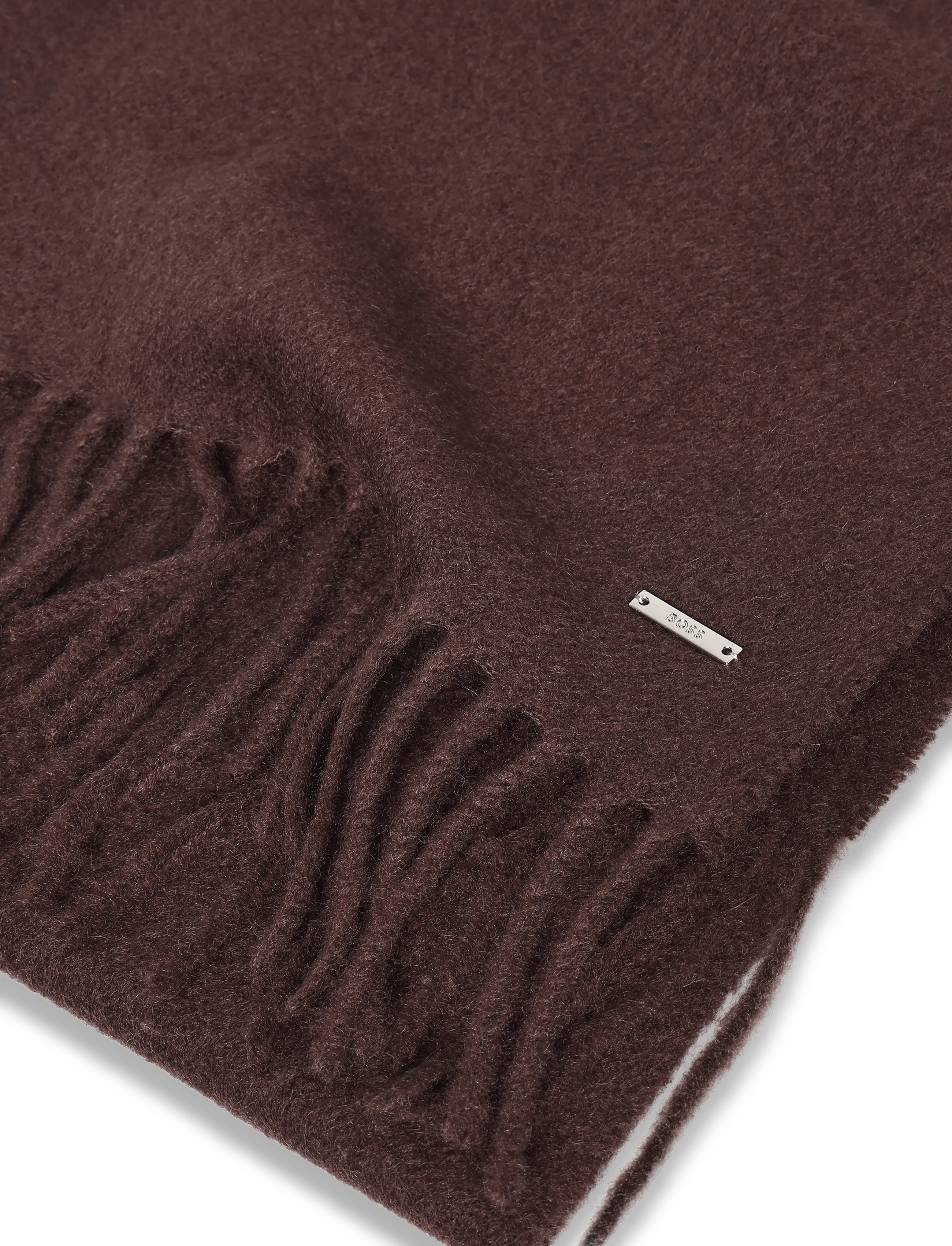 BOSS - Pyetro_30*190 - winter scarves - dark brown - 2