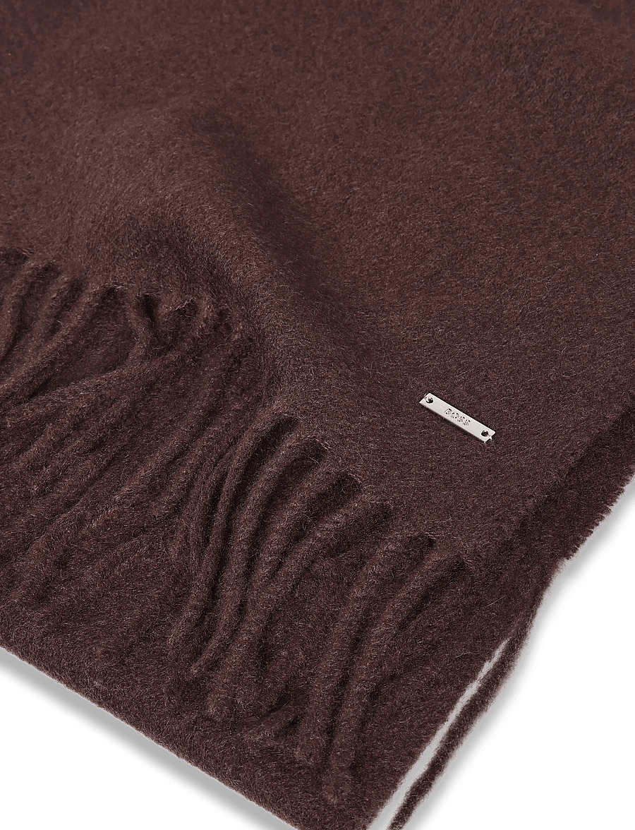 BOSS - Pyetro_30*190 - winter scarves - dark brown - 2