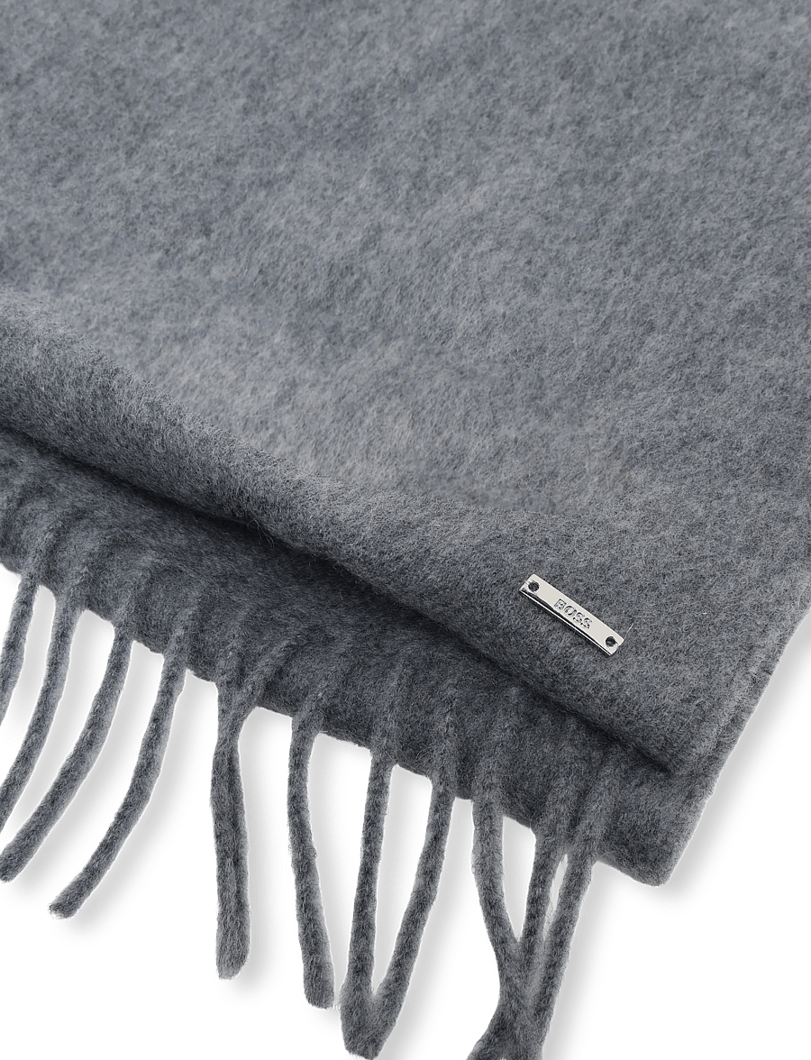 BOSS - Pyetro_30*190 - halstørklæder - medium grey - 2