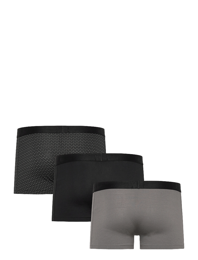 BOSS - Trunk 3P BOSS ONE D - unterhosen im multipack - open grey - 1