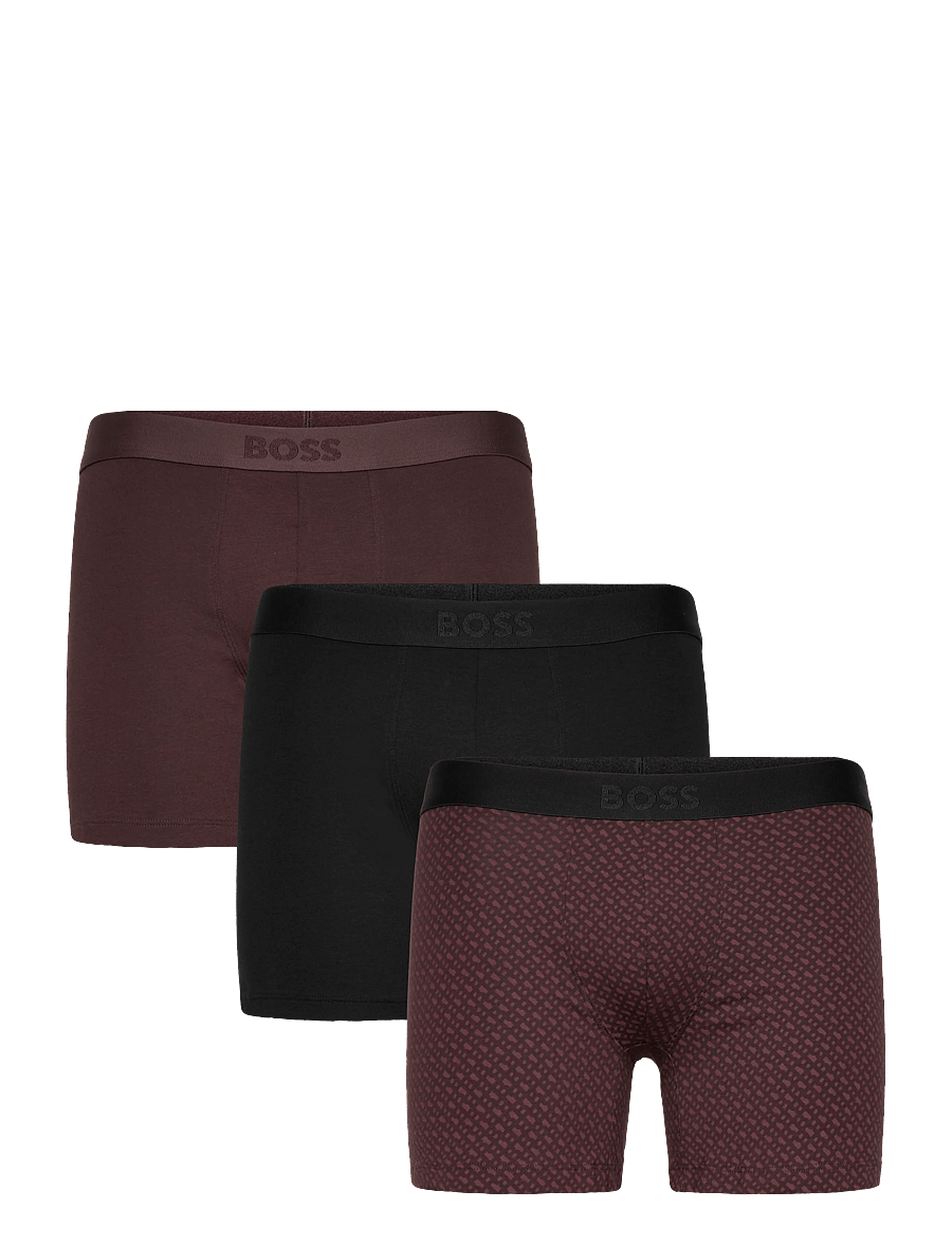 BOSS - BoxerBr3P BOSS ONE D - boxer briefs - open brown - 0