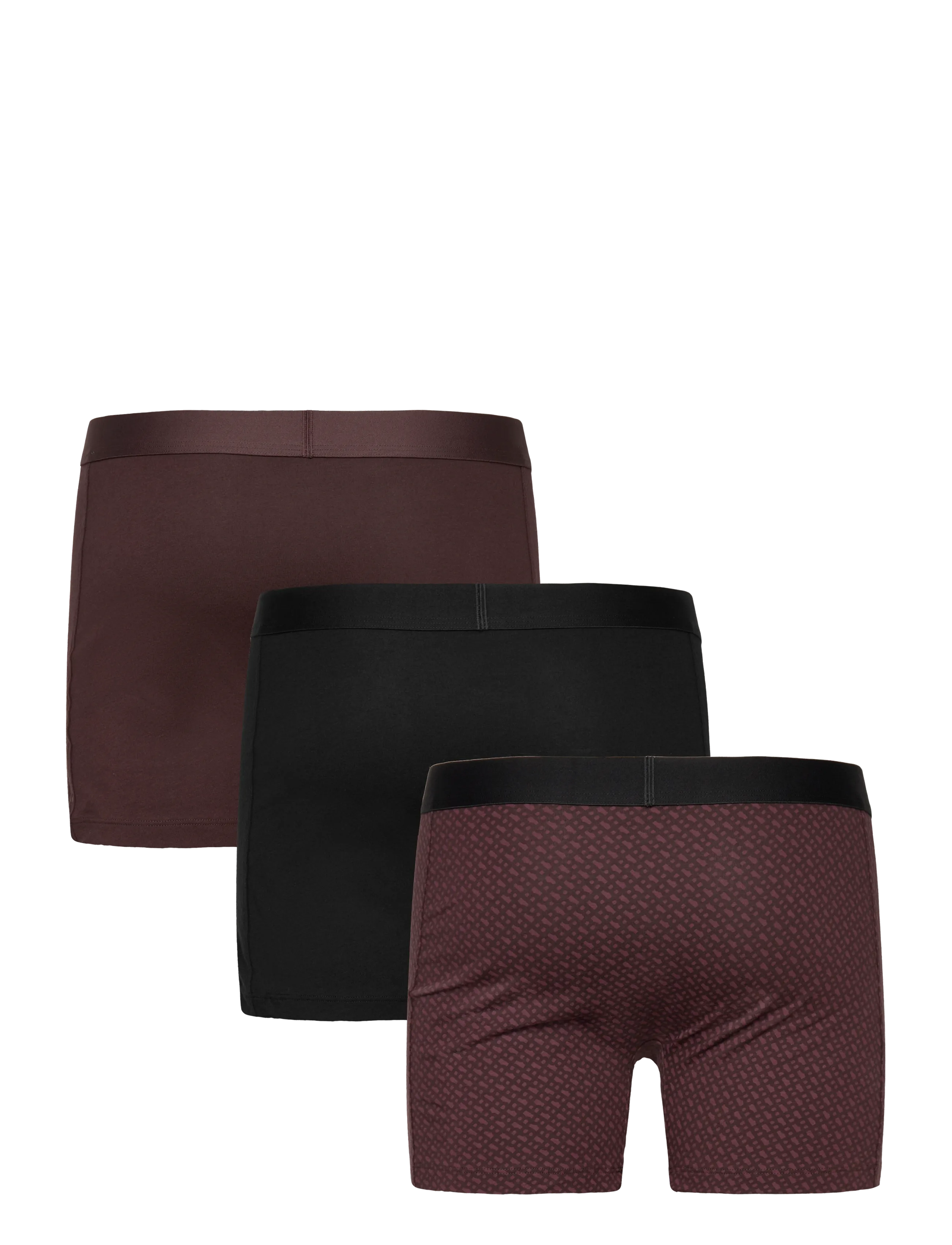 BOSS - BoxerBr3P BOSS ONE D - boxer briefs - open brown - 1